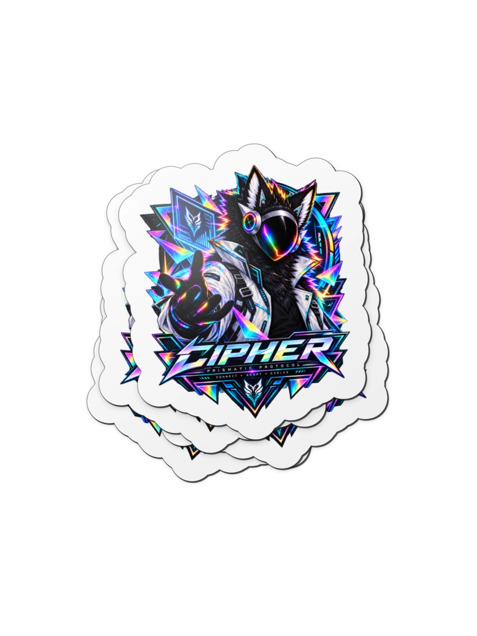 Cipher the Protogen Hacker Magnet product image (5)