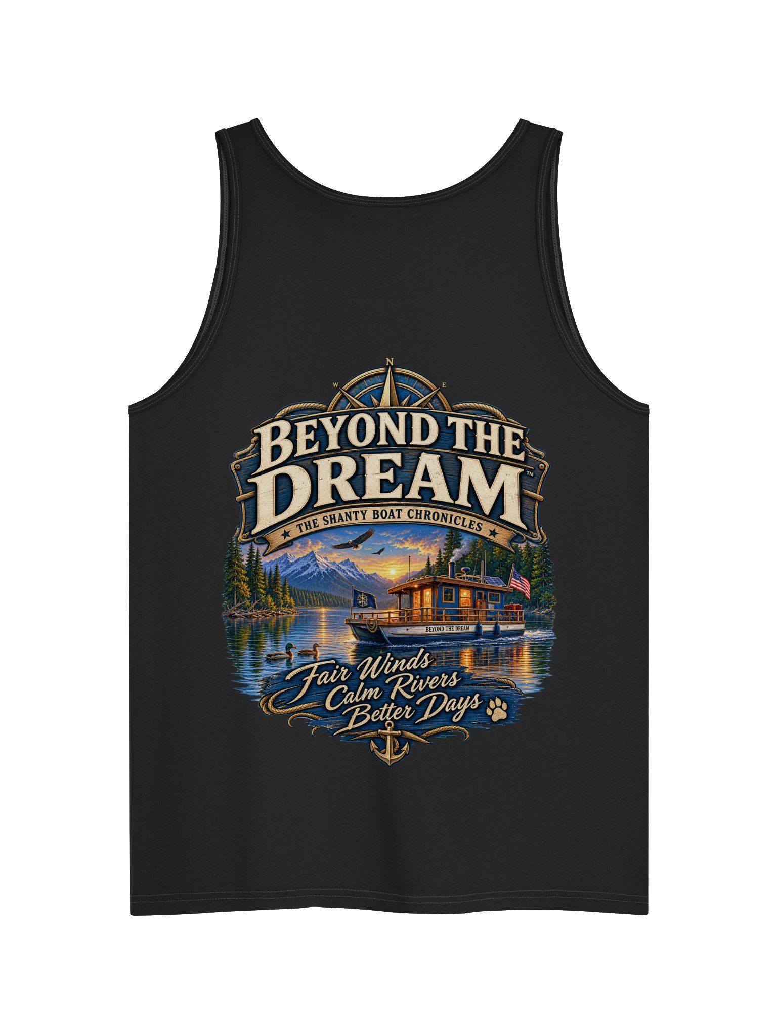 Beyond the Dream Classic Men's Tank – Black product image (2)