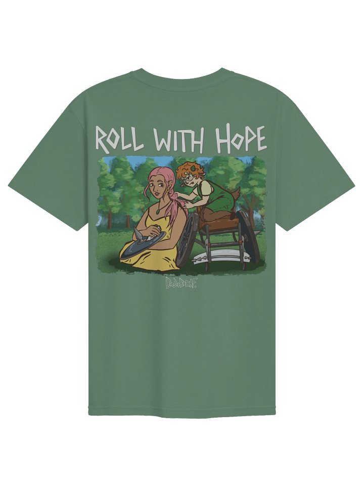 Roll with Hope (Willow and Pistachio) Tee product image (1)