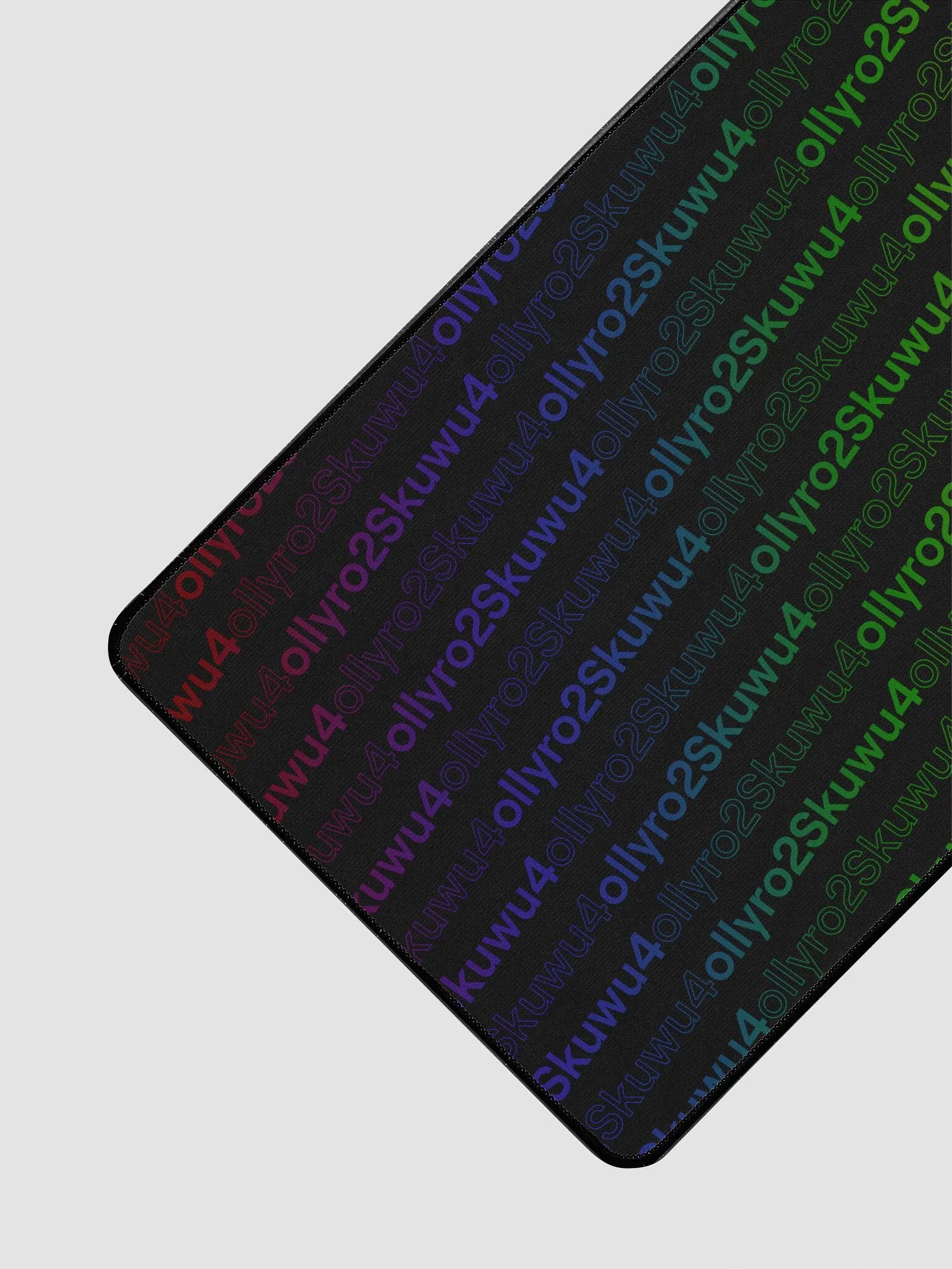 ollyro2Skuwu4 Rainbow Print Desk Mat product image (3)