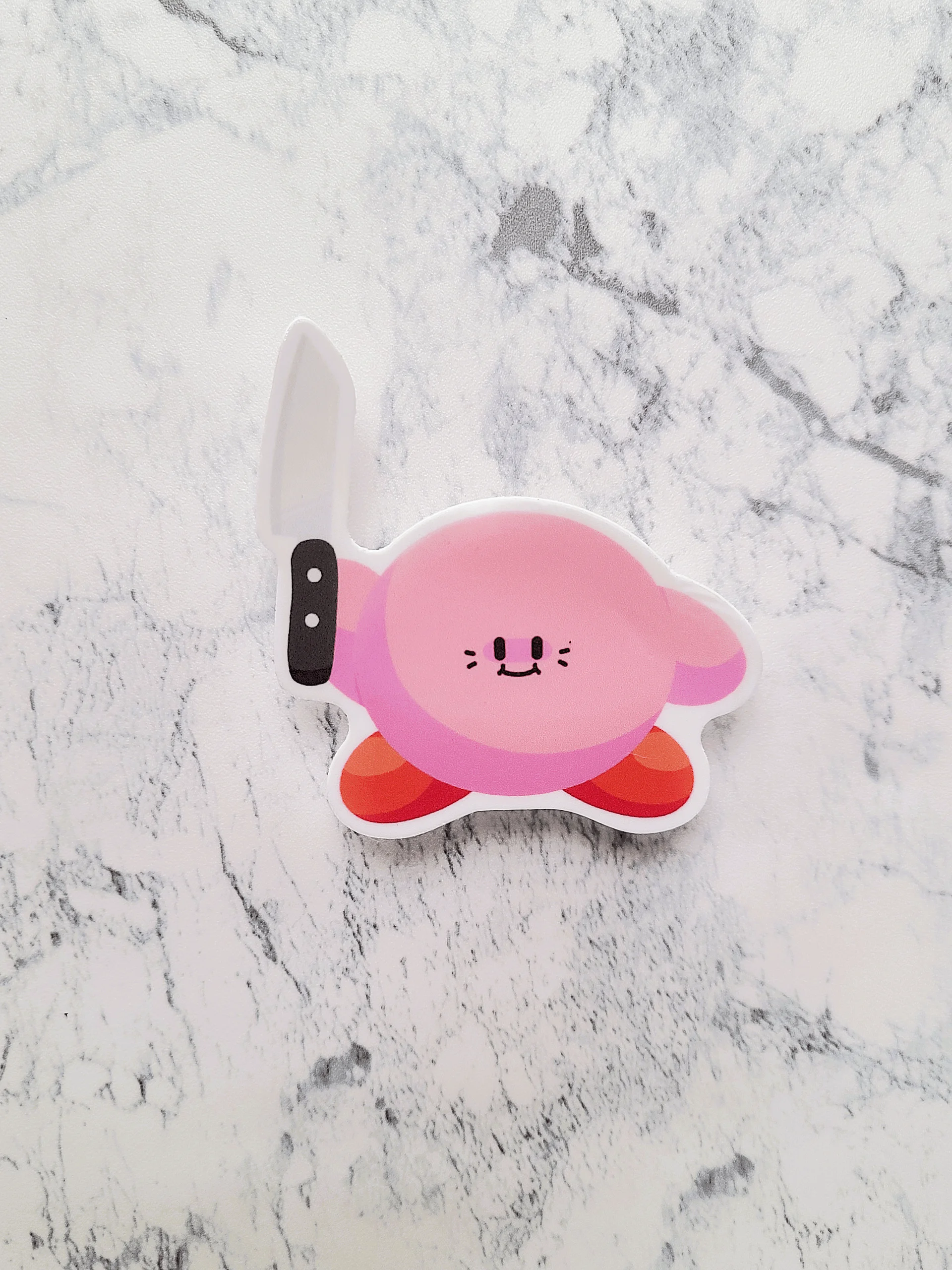 Knife Kirby Sticker product image (1)