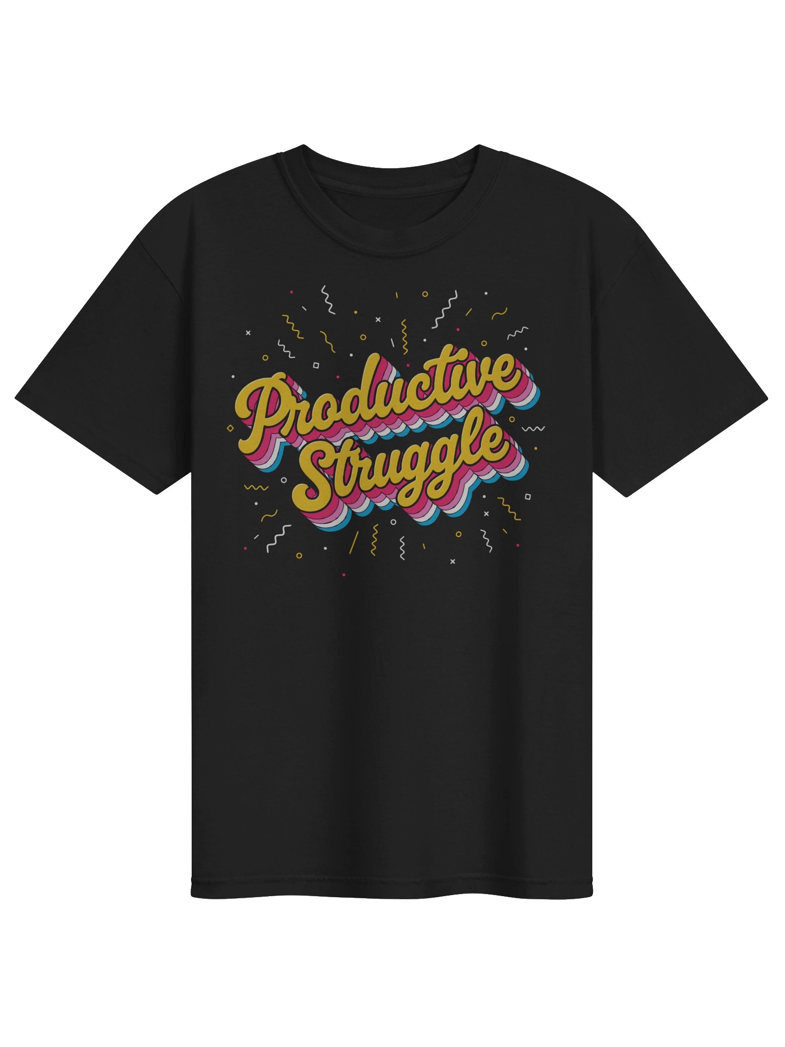 Productive Struggle Retro Graphic Tee product image (1)