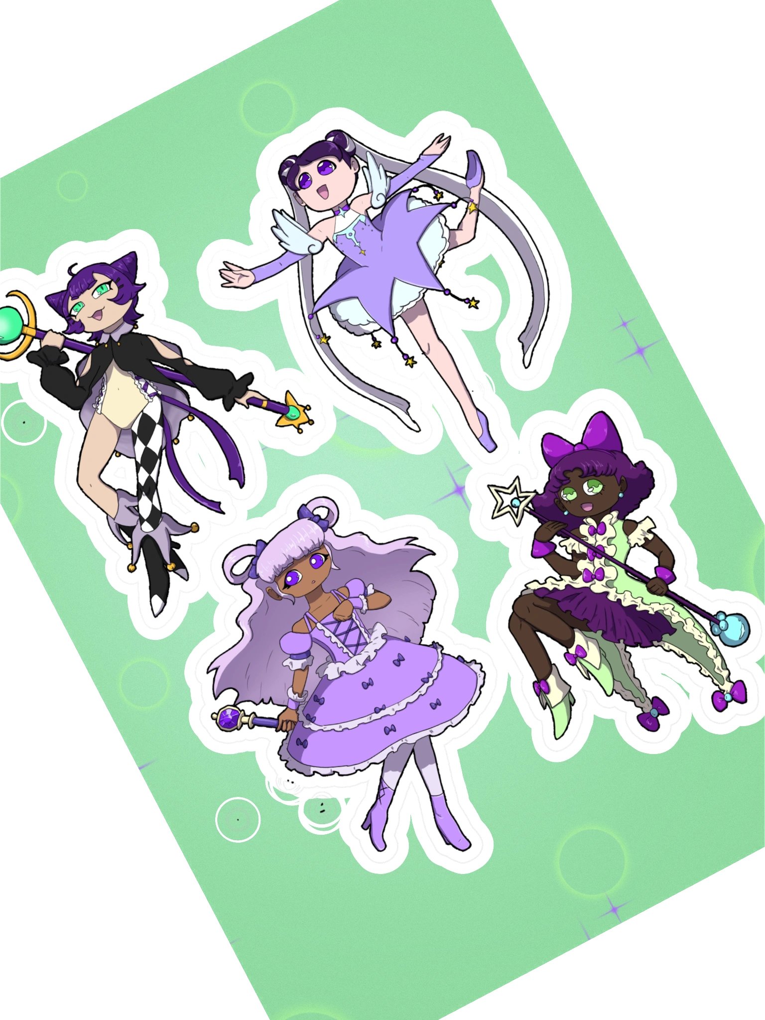 Oops! All PURPLE Magical Girls! product image (1)