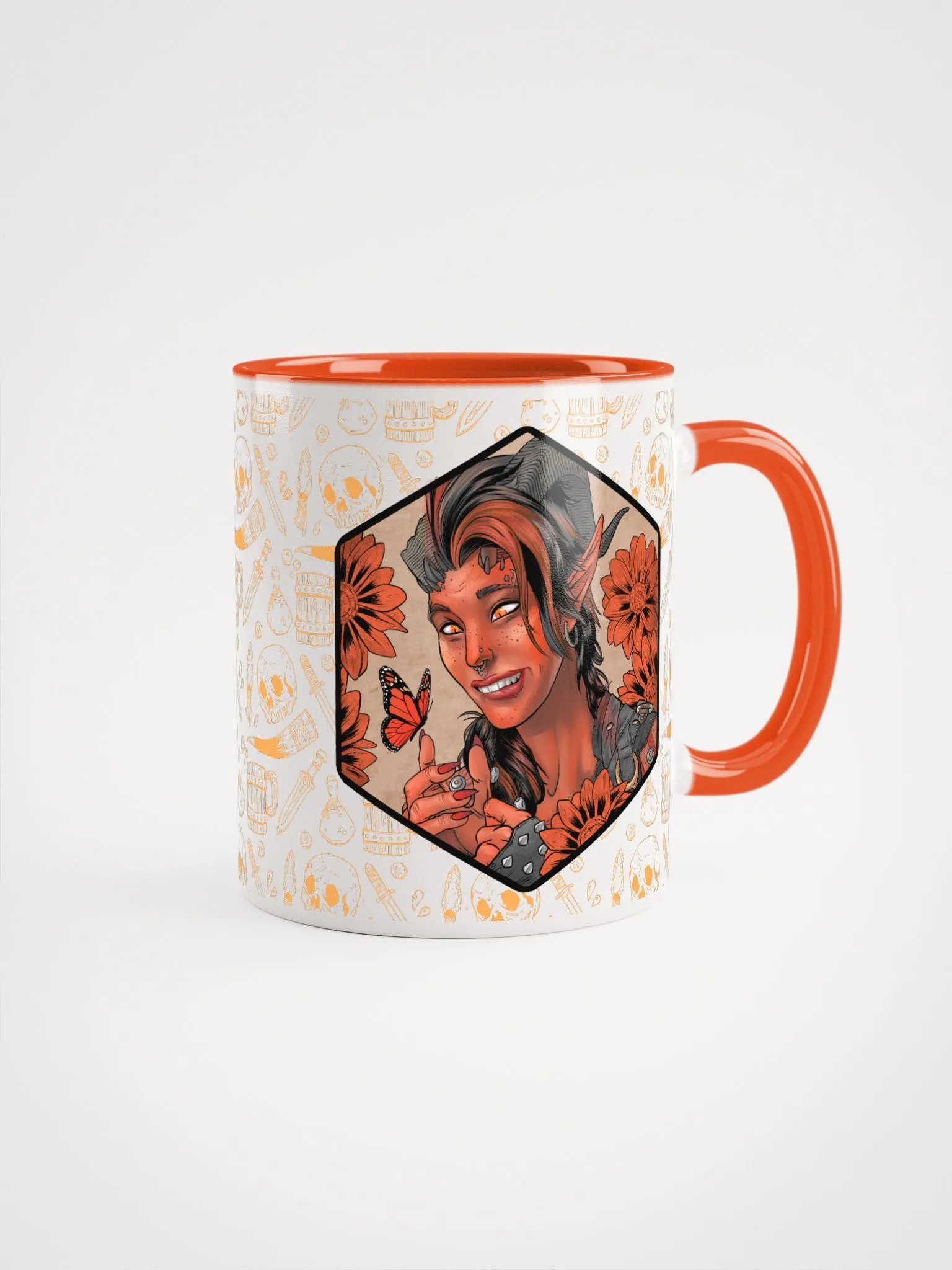 The Fire Heart - color mug product image (1)