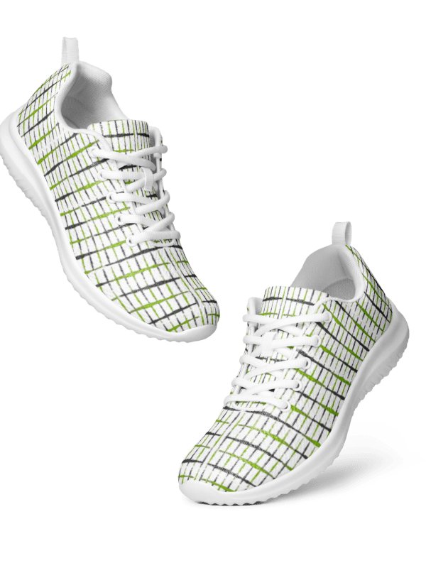 Neon Cyber-Grid Urban Sneaker Digital Jungle Men's Athletic Shoes product image (6)