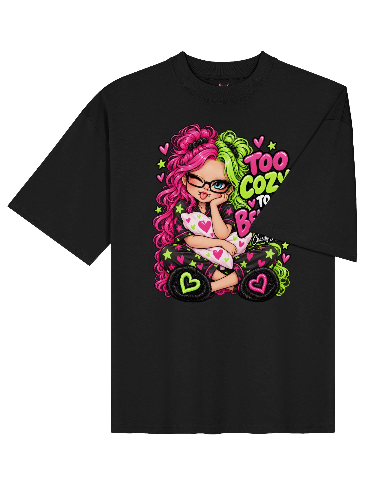 Too Cozy to Behave - Oversized Tee product image (11)