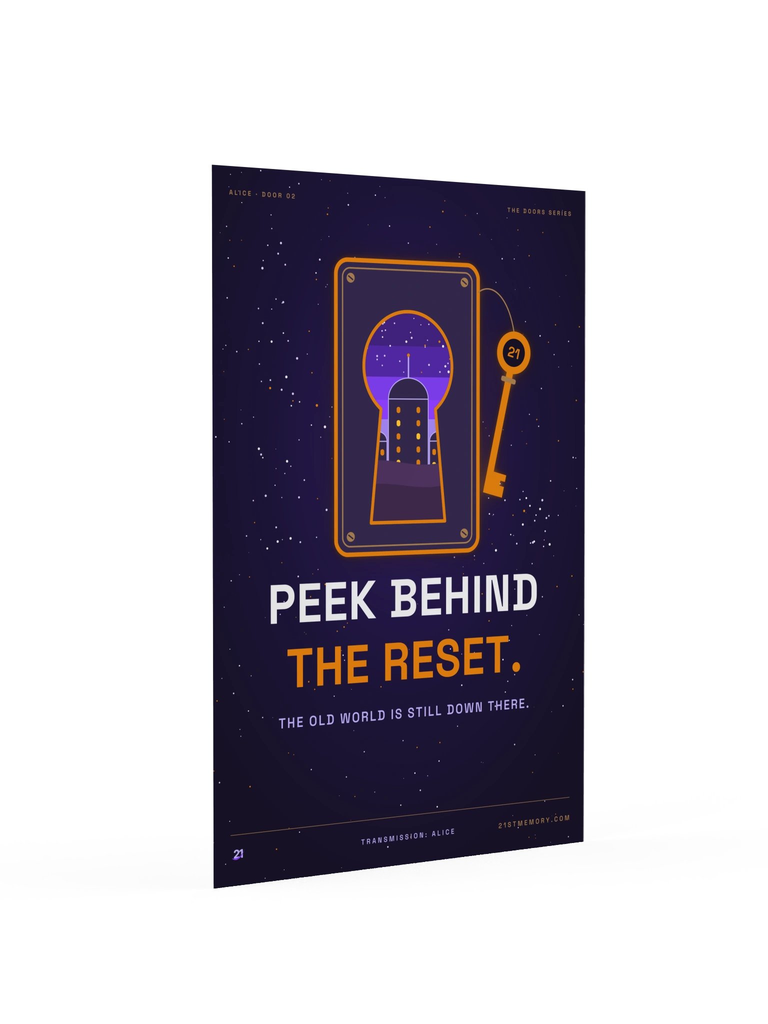 Peek Behind the Reset Poster product image (2)