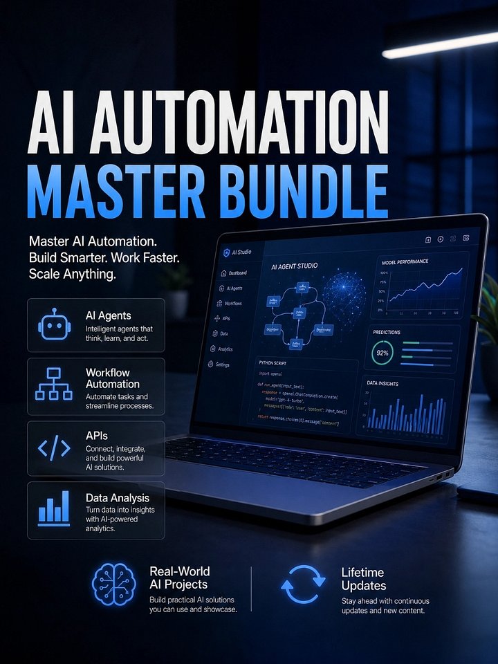 AI & Automation Master Bundle product image (2)