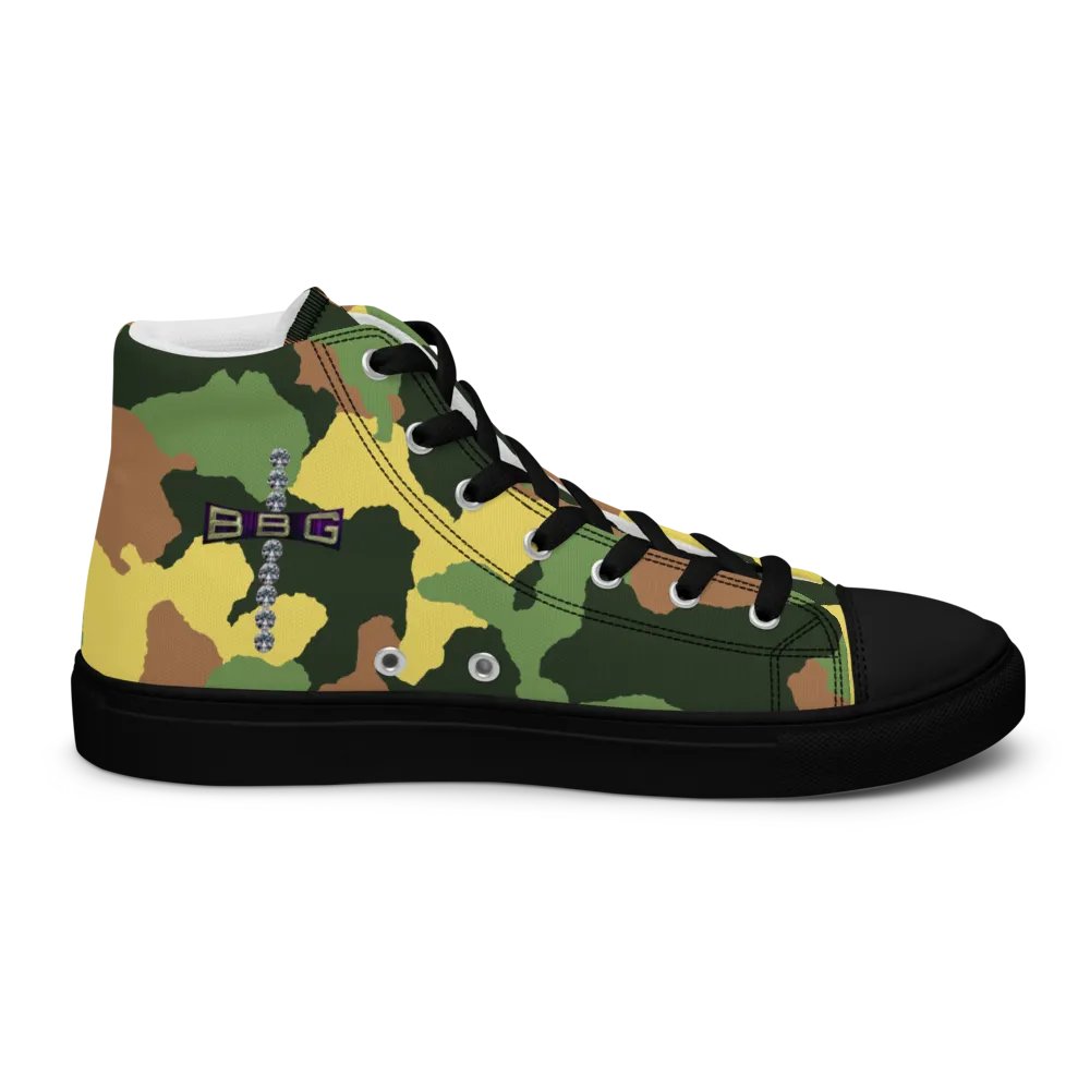Camouflage BBG High Tops - Black Soles product image (9)