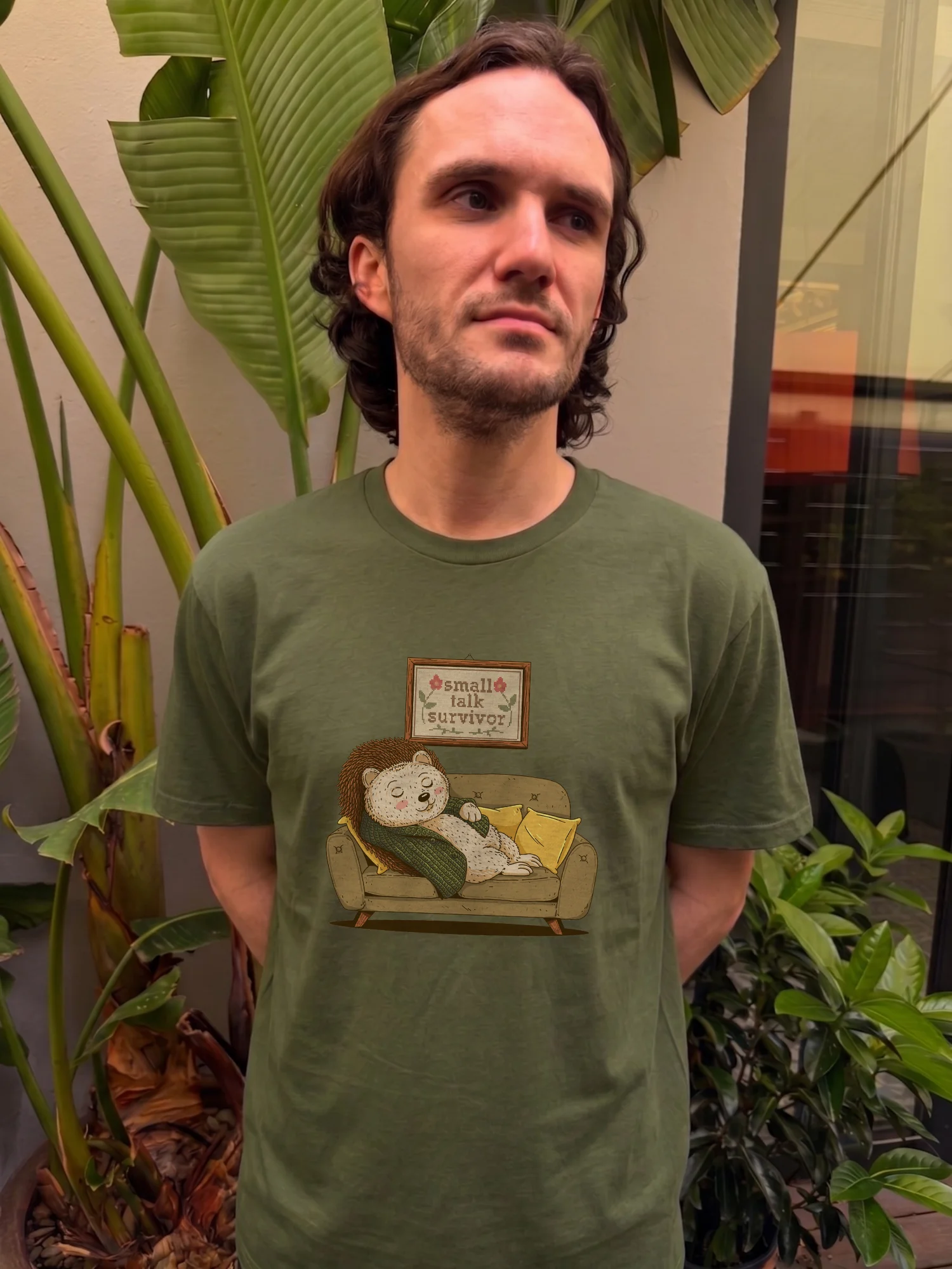 Small Talk Survivor Unisex Tee product image (2)