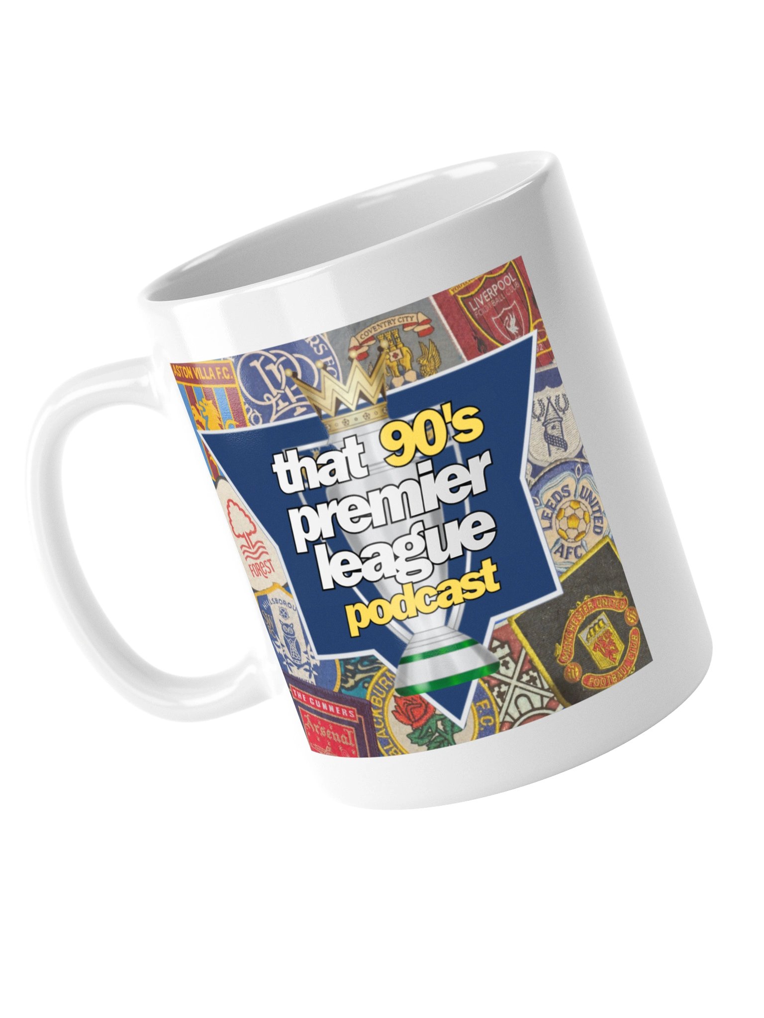 That 90’s Premier League Podcast Crest Mug product image (5)