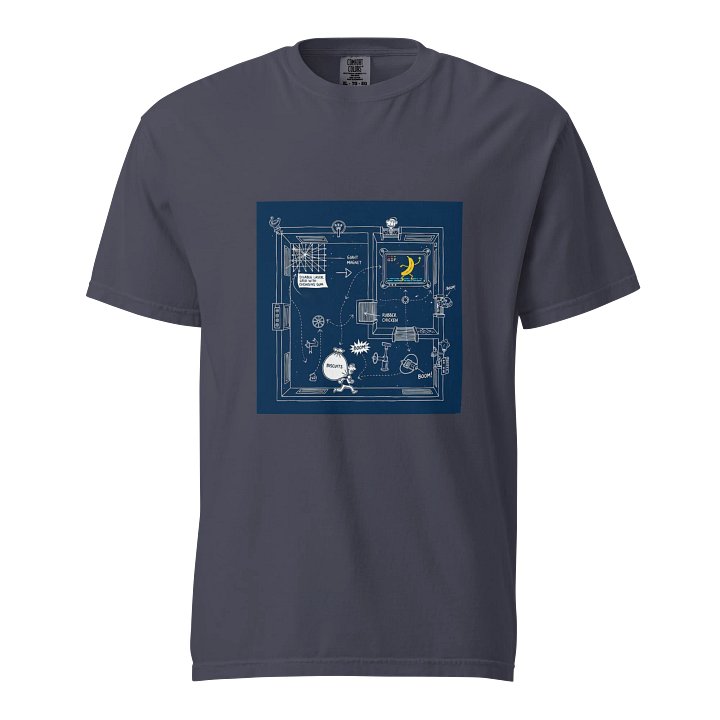 The First Caper Blueprint T-Shirt product image (1)