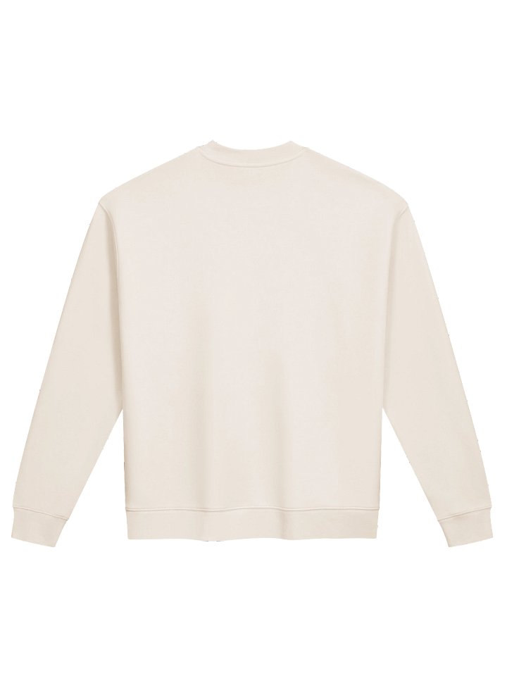 Arcadia Crewneck [White; Pink Logo] product image (2)