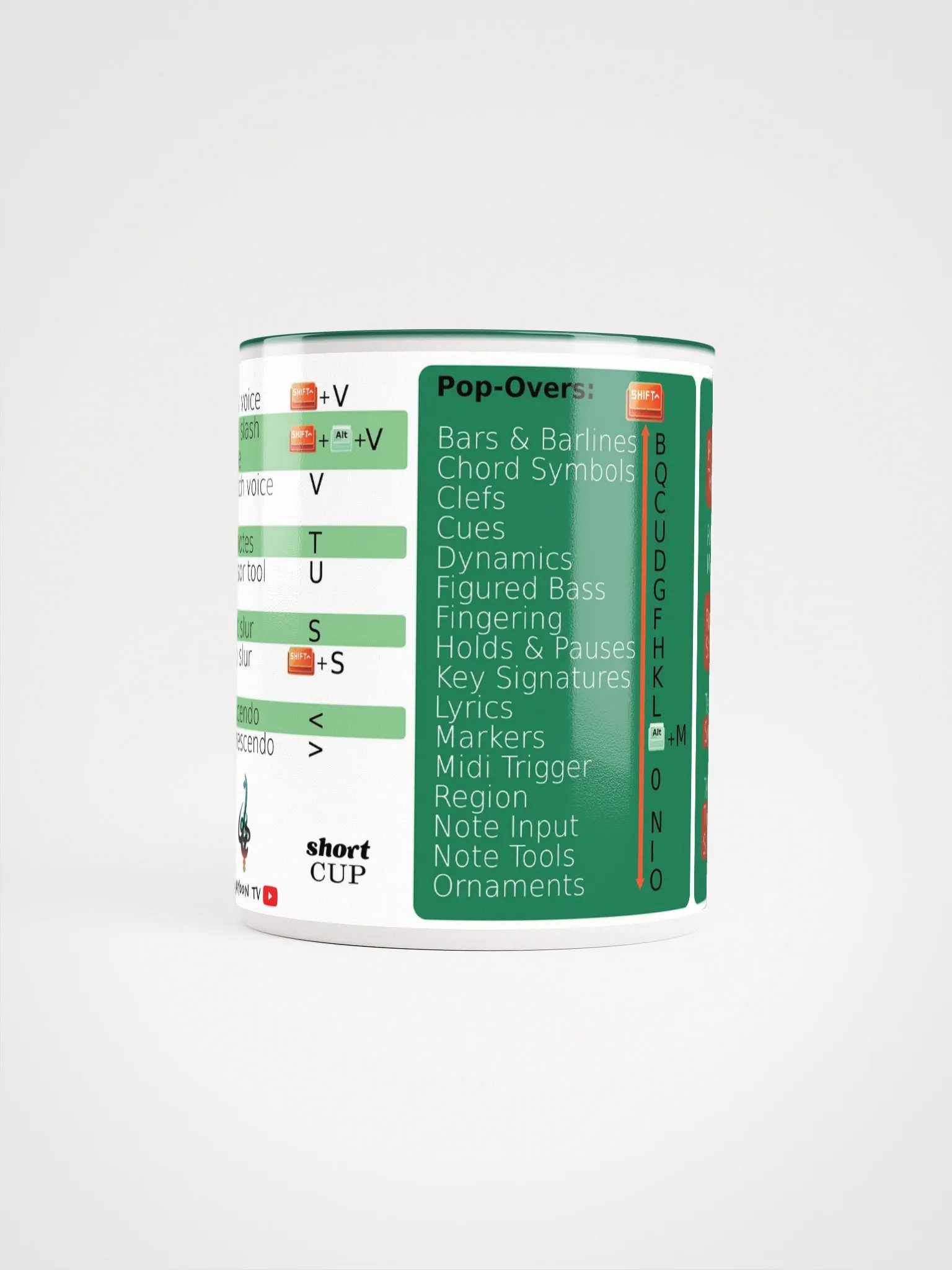 ShortCUP (keyboard shortcuts compatible with Dorico) Windows [Evergreen Inner] product image (5)