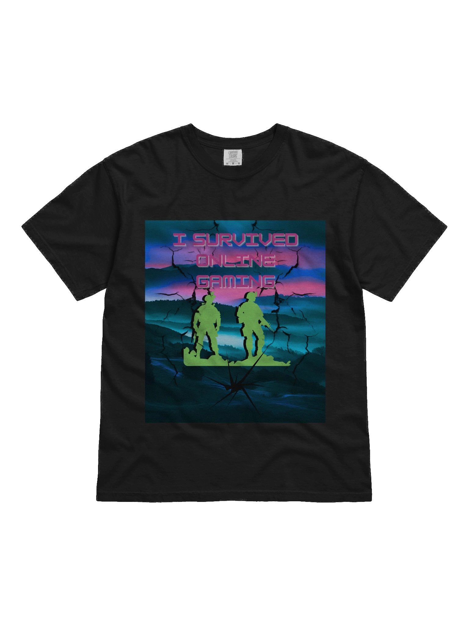 "I Survived Online Gaming" T-shirt product image (2)