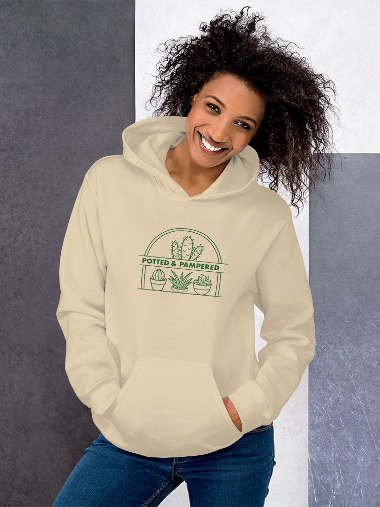 Potted & Pampered Succulent Serenity Hoodie product image (1)