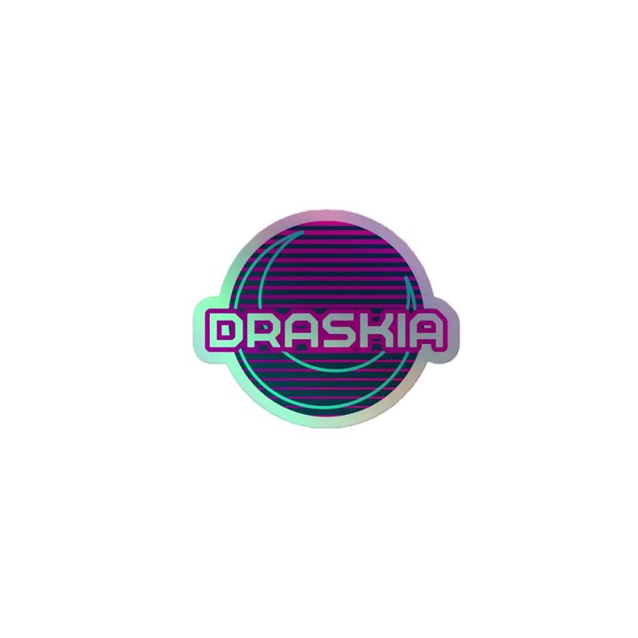 Draskia Logo Holo Sticker product image (1)