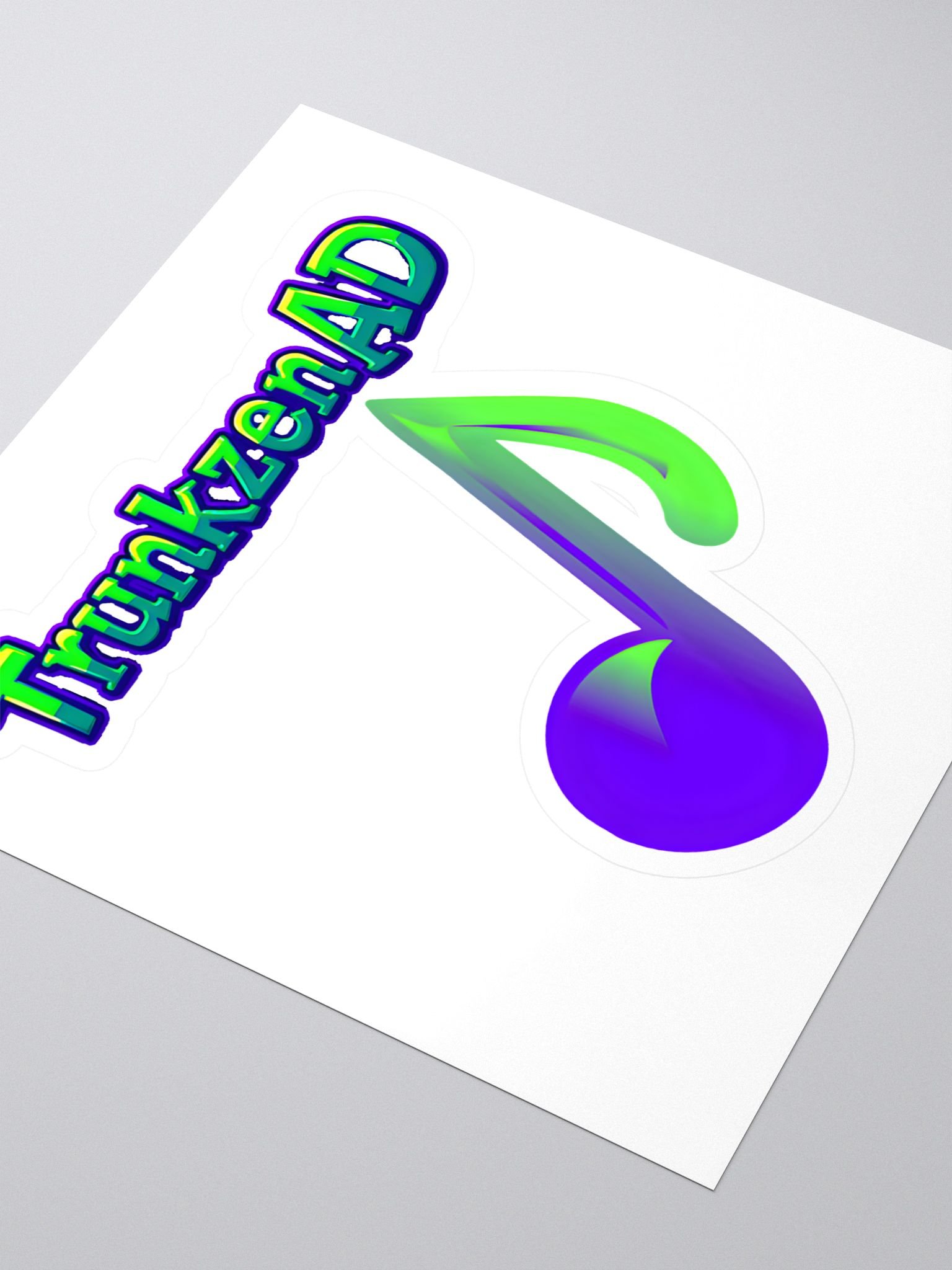 TZAD logo 3 sticker product image (3)