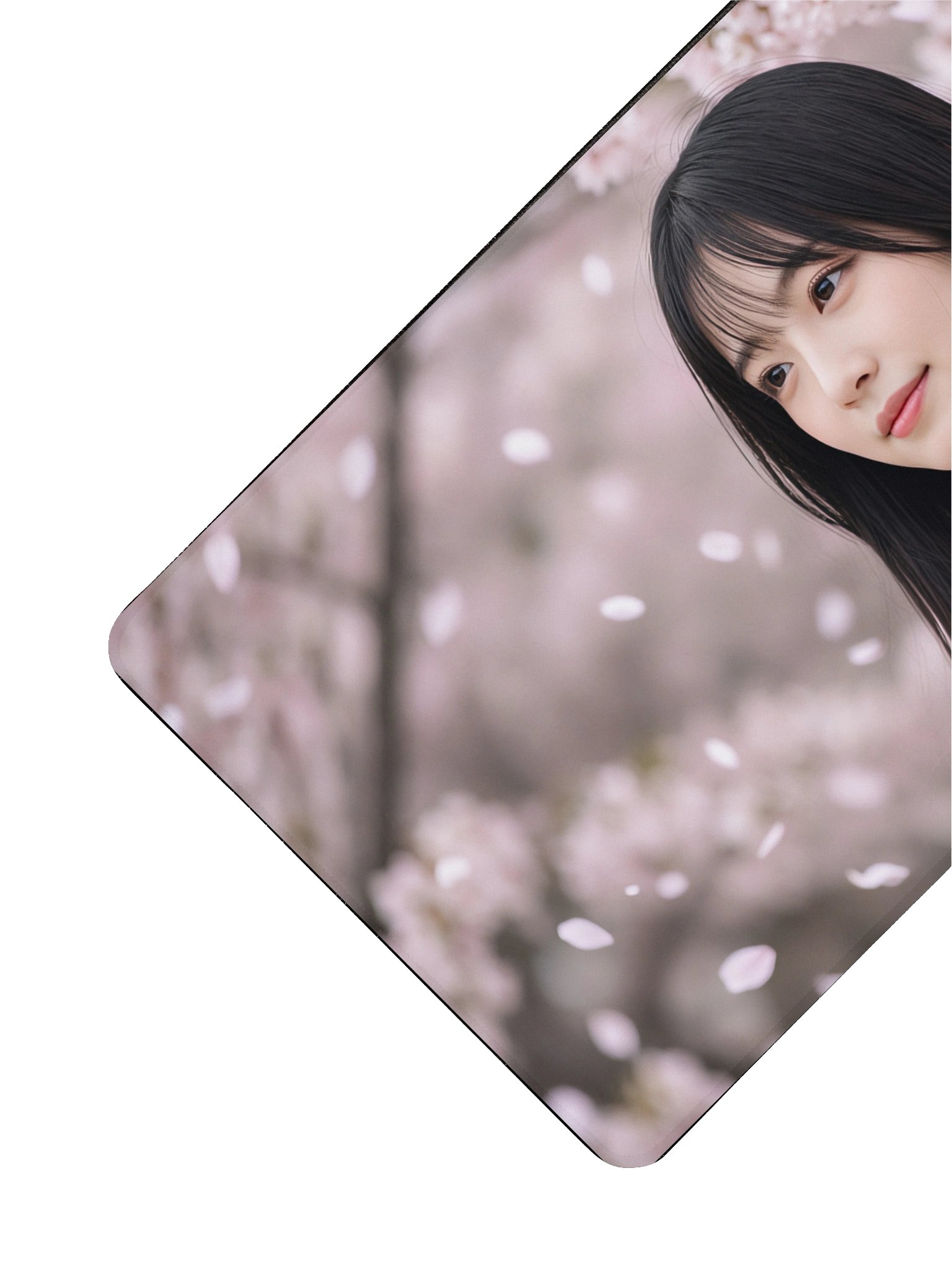 Sakura Blossom Japanese Garden Desk Mat 15.5" x 31.5" | Aesthetic Floral Extended Mouse Pad product image (3)