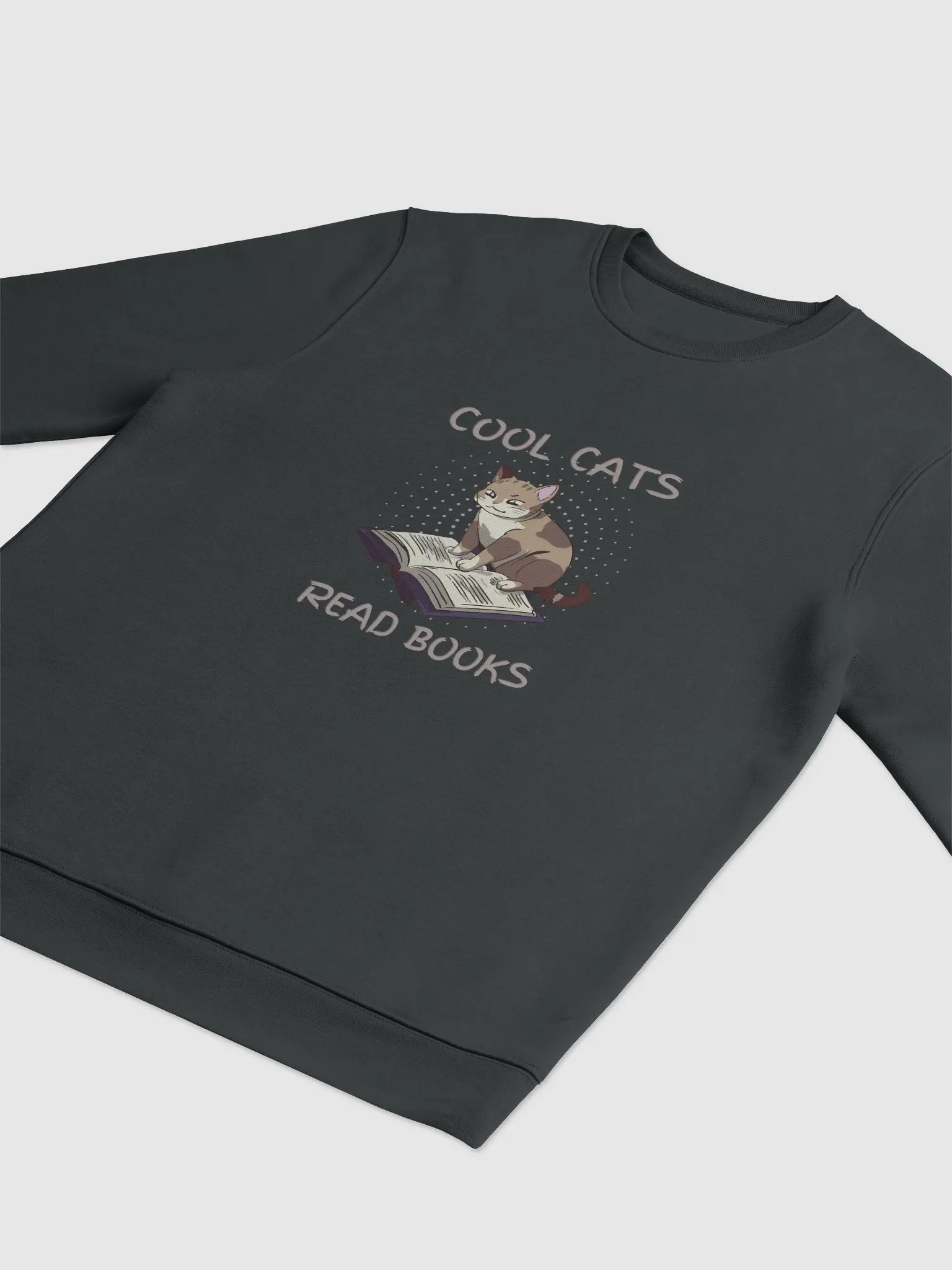 Cool Cats Read Books Unisex Sweatshirt product image (8)
