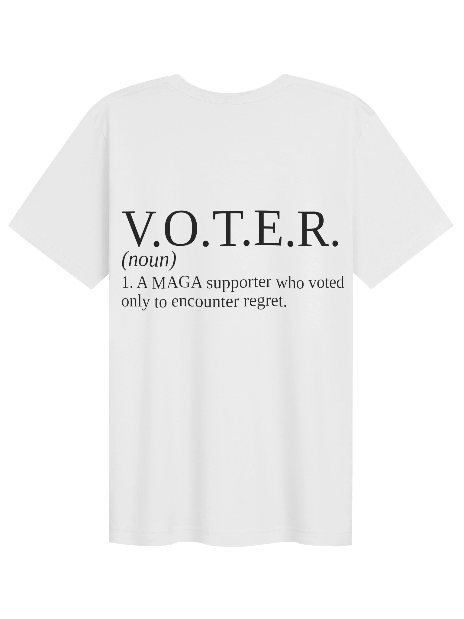 MAGA V.O.T.E.R. — Dictionary Tee (Back Print) product image (2)