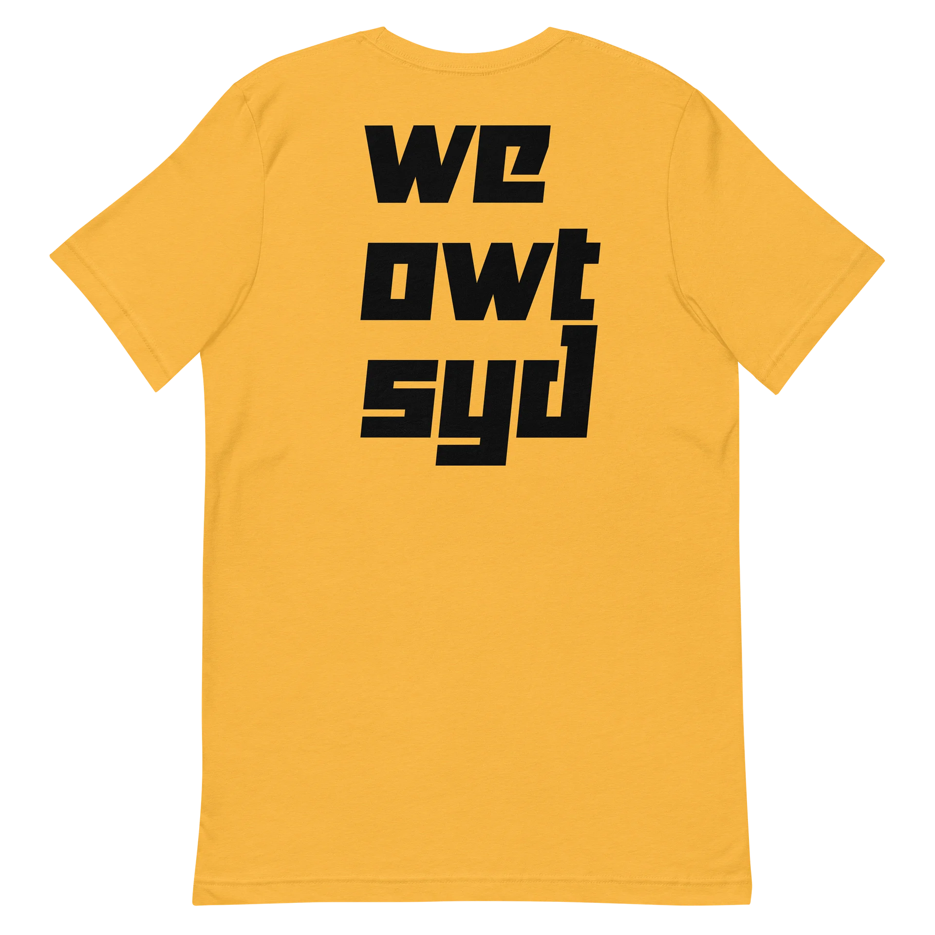WeOwtsyd Gen 2 Premium T-Shirt - Alt Yellow product image (2)