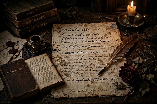 Ma egy lázadó született. Arthur Rimbaud – 1854. október 20.

Ő az egyik oka annak, hogy írni kezdtem.

17 évesen már megírta ...