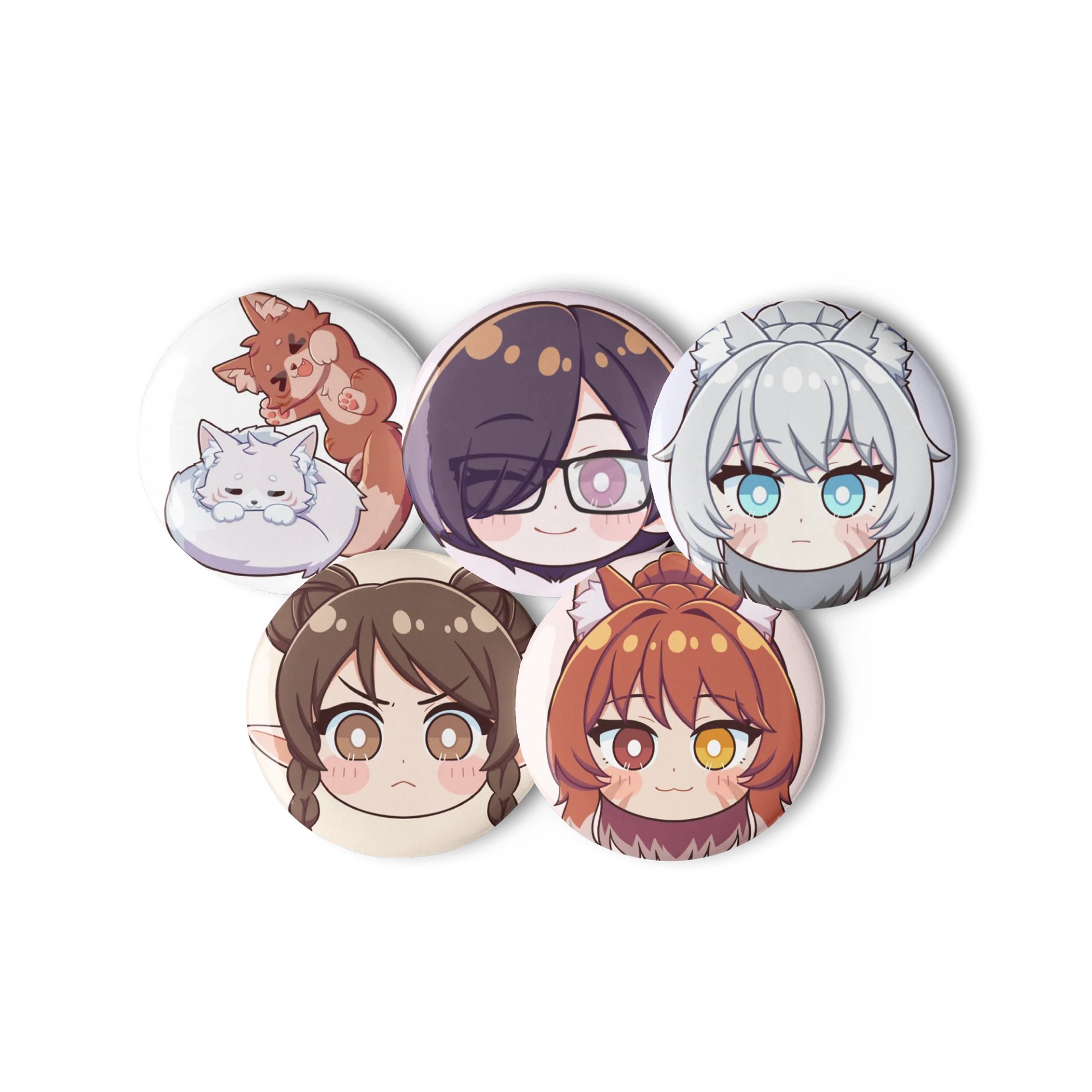 Kit Gang Pin Buttons product image (2)