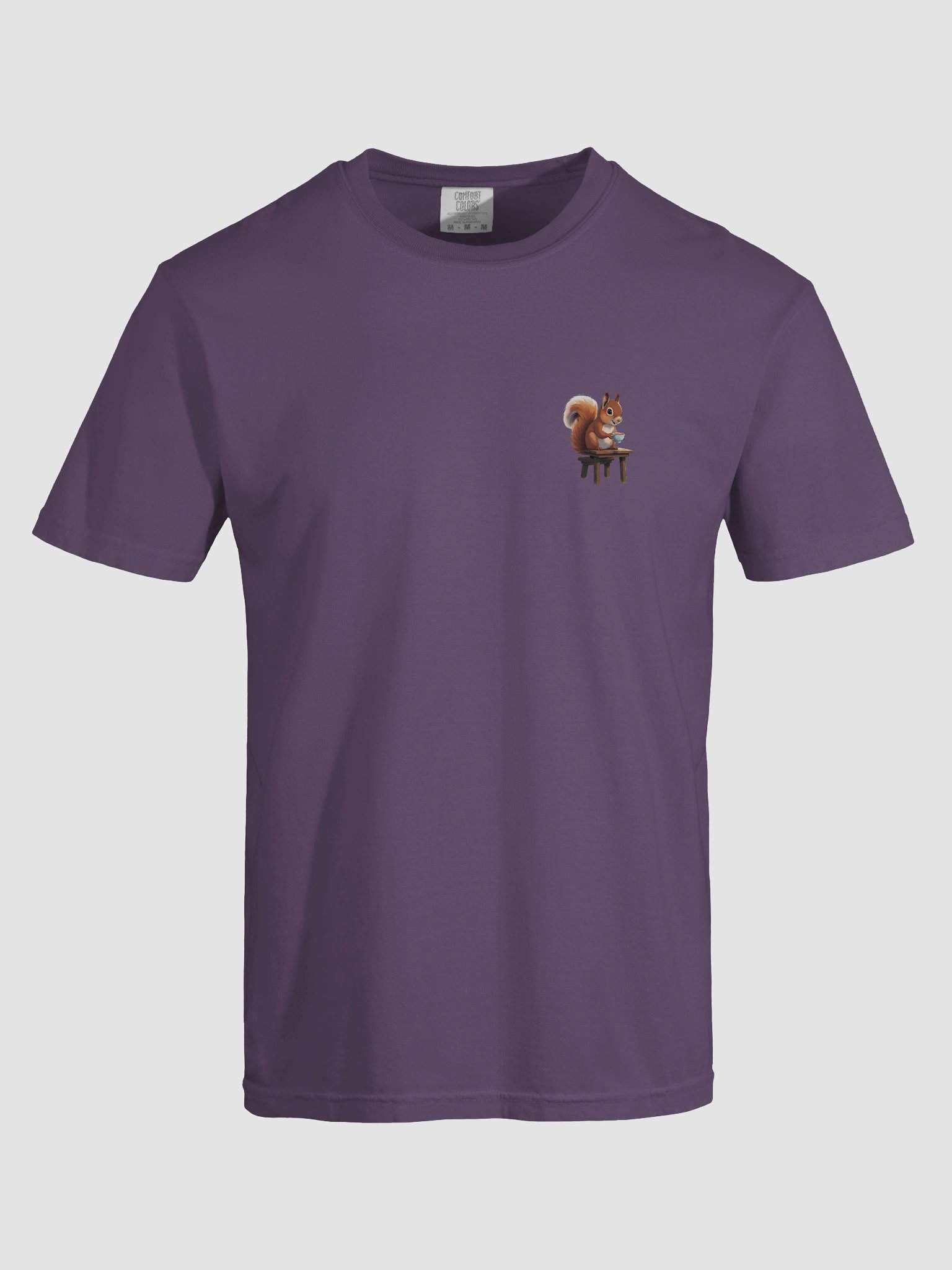 Whimsical Squirrel Tea Time T-Shirt product image (57)