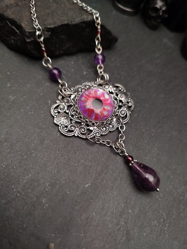 Eye Painted Amulet - VioletFlare product image (4)