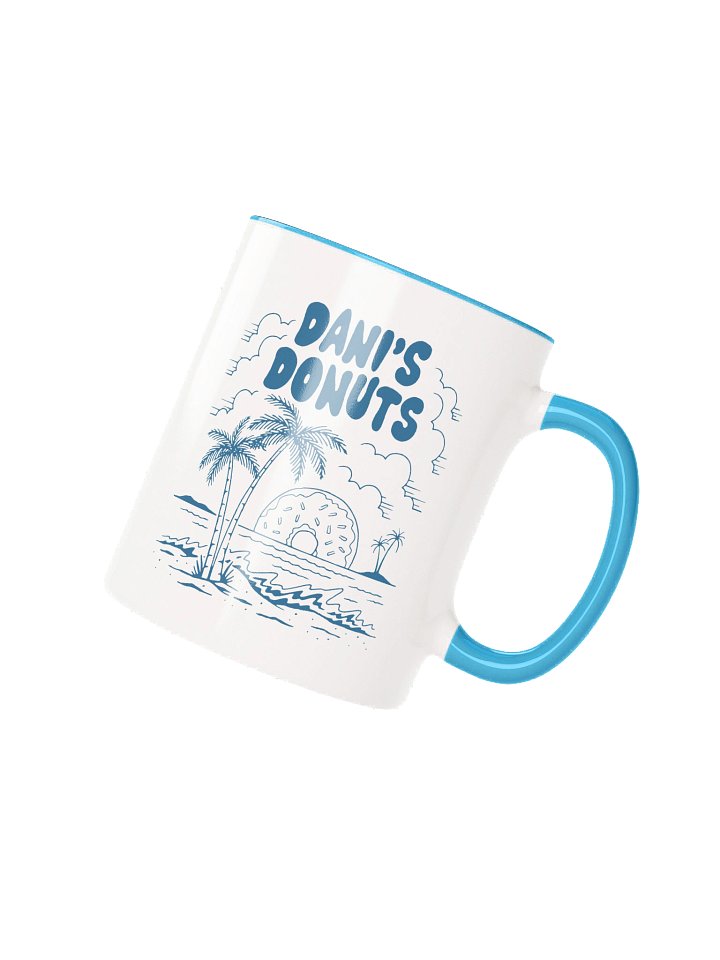 Blue Dani's Donuts Mug product image (4)