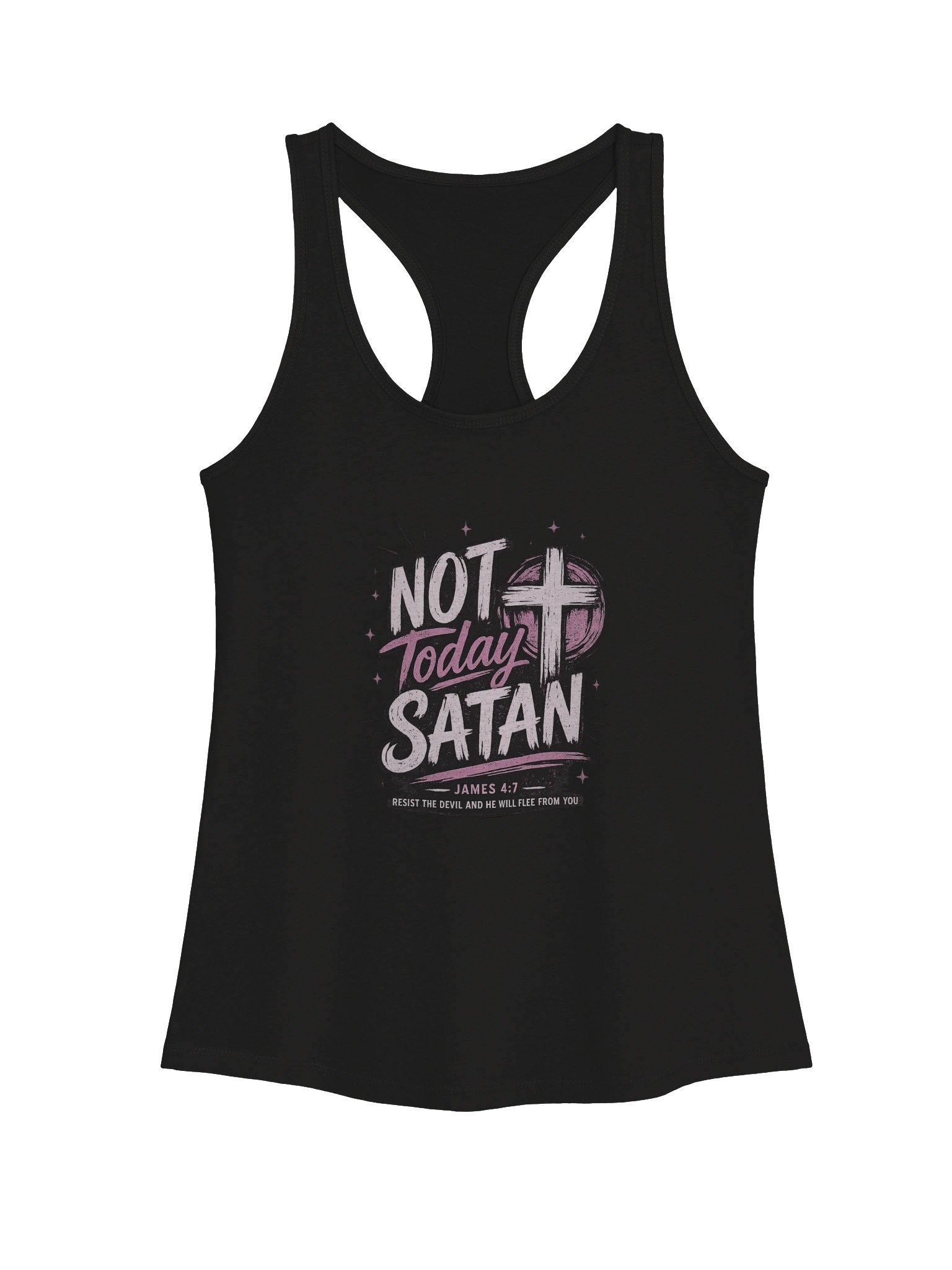 Not Today Satan Racerback product image (1)
