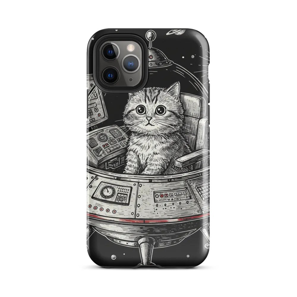 Space Cat Adventure iPhone® Tough Case product image (2)