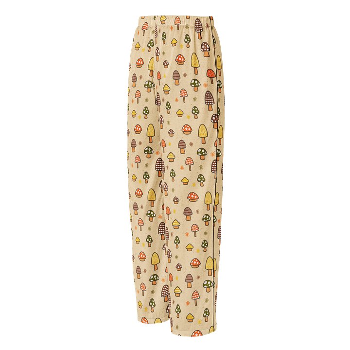 1970s Retro Mushroom Ladies Pajama Pants product image (2)