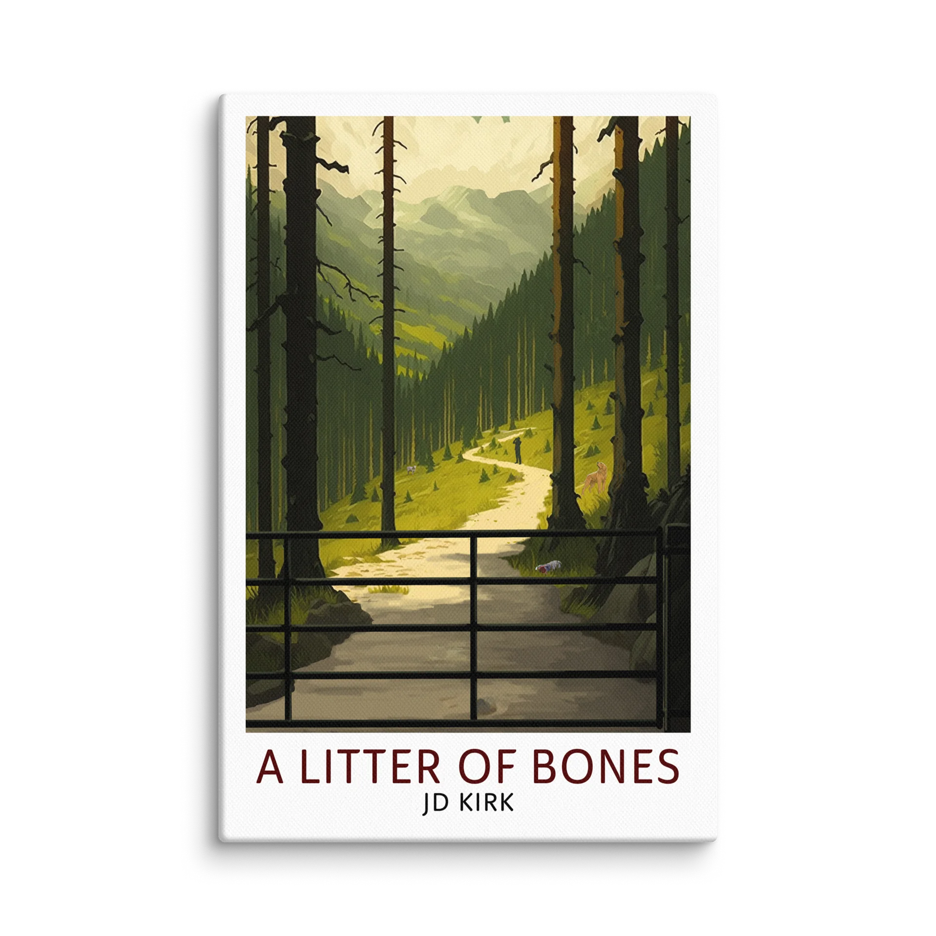 A Litter of Bones - Canvas Art Print product image (1)