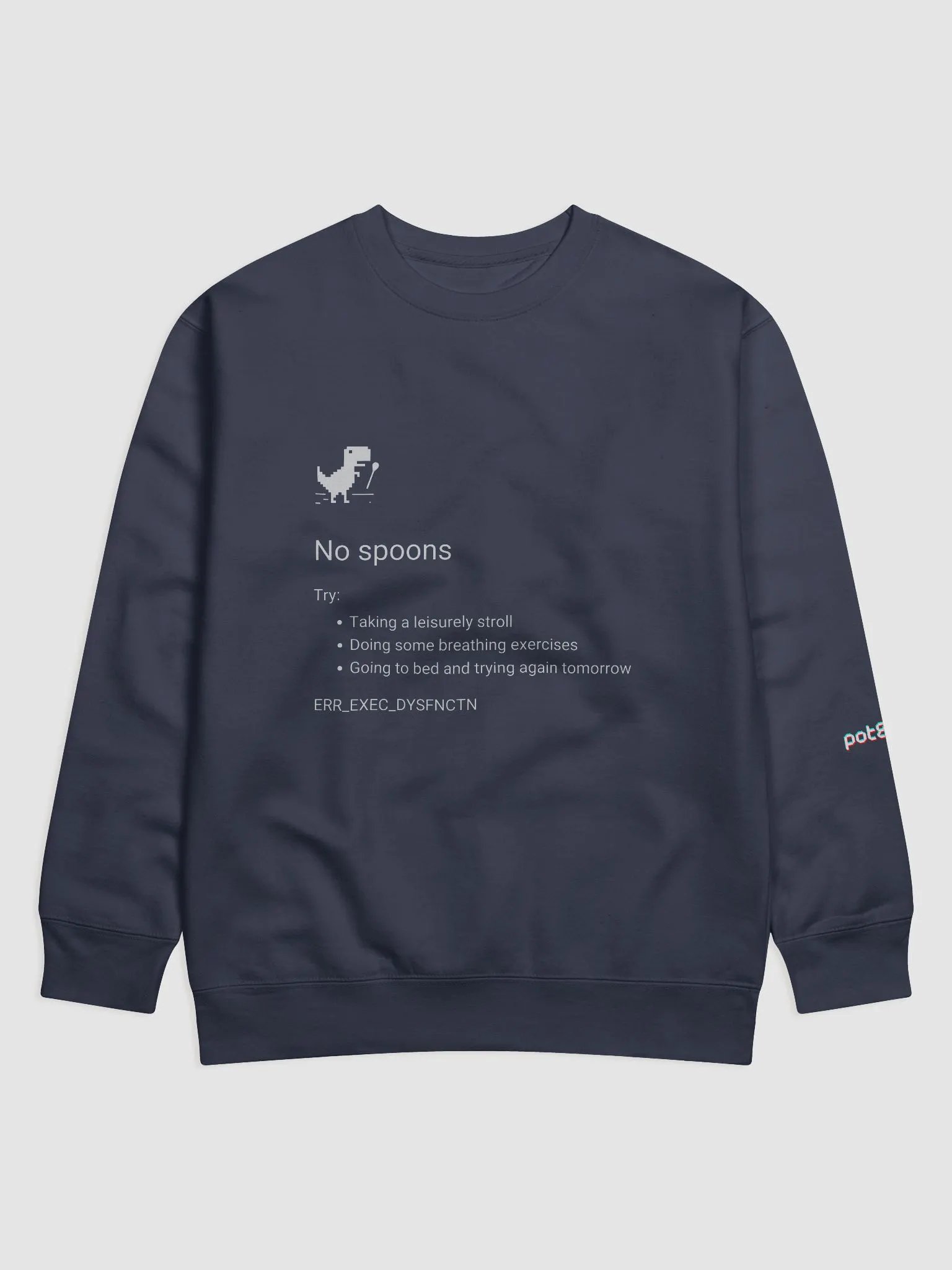 NO SPOONS premium sweatshirt product image (21)
