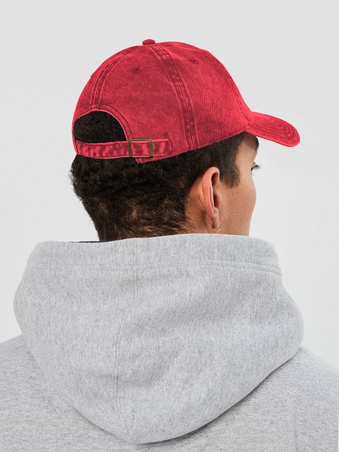 Photo showing Otto Vintage Wash Dad Hat