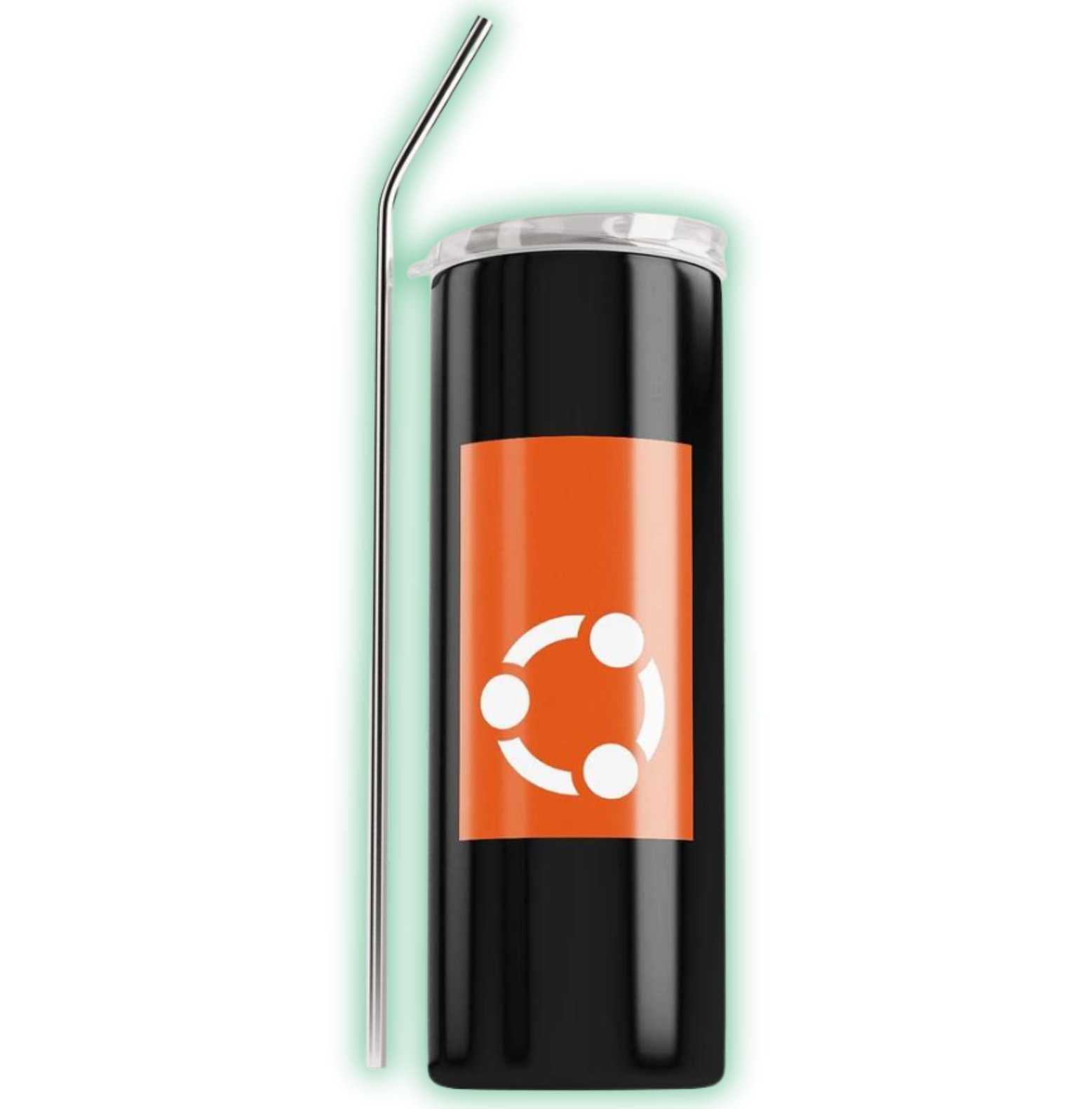 Stainless Steel Tumbler with Ubuntu Icon product image (1)