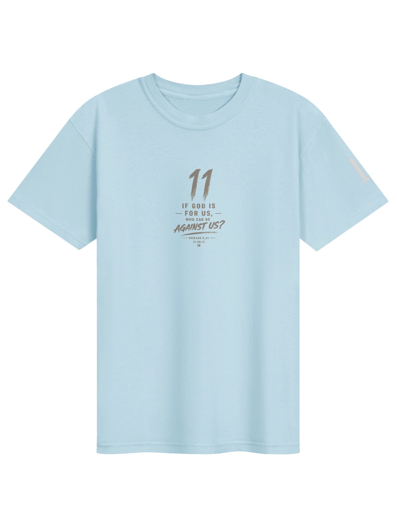 Romans 8:31 Faith Tee product image (1)