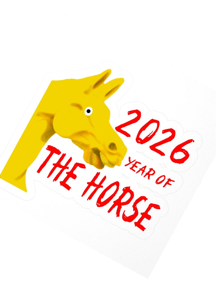 Year of the Horse Sticker product image (2)