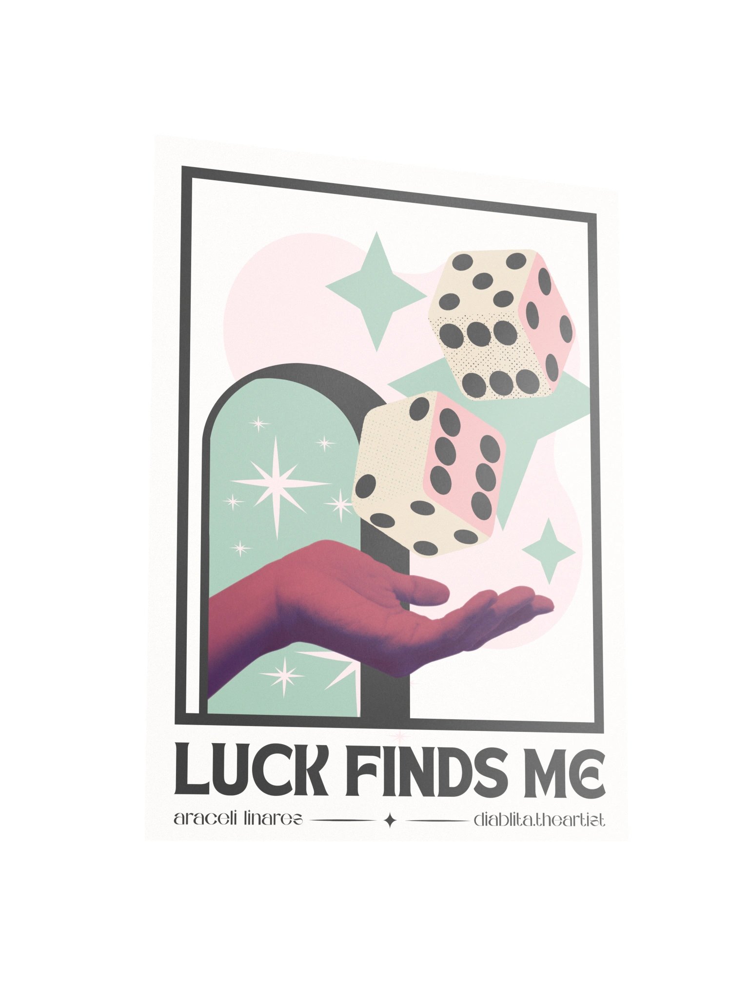 Luck Affirmation Print product image (4)