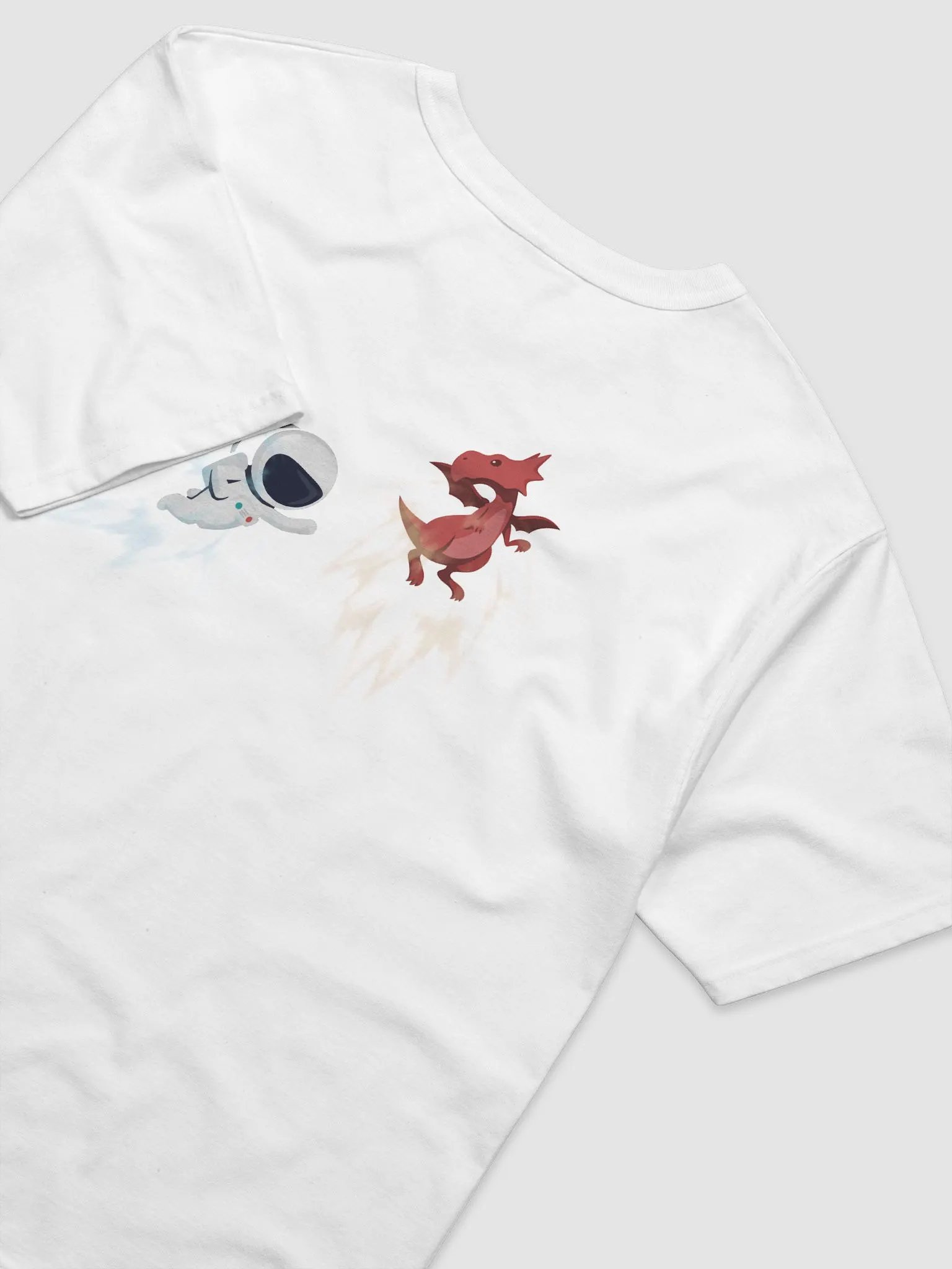 Merch-tians: Space Gear Tshirt (White) product image (7)