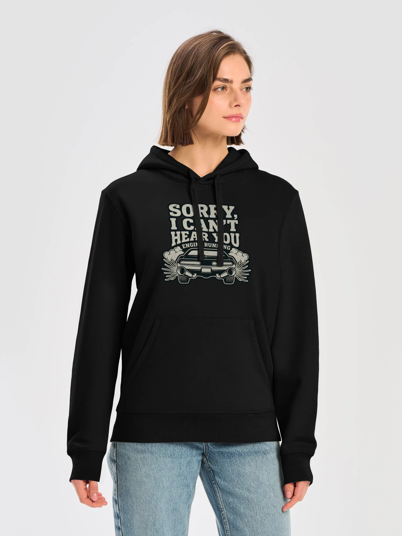 Retro Car Engine Unisex Hoodie product image (27)