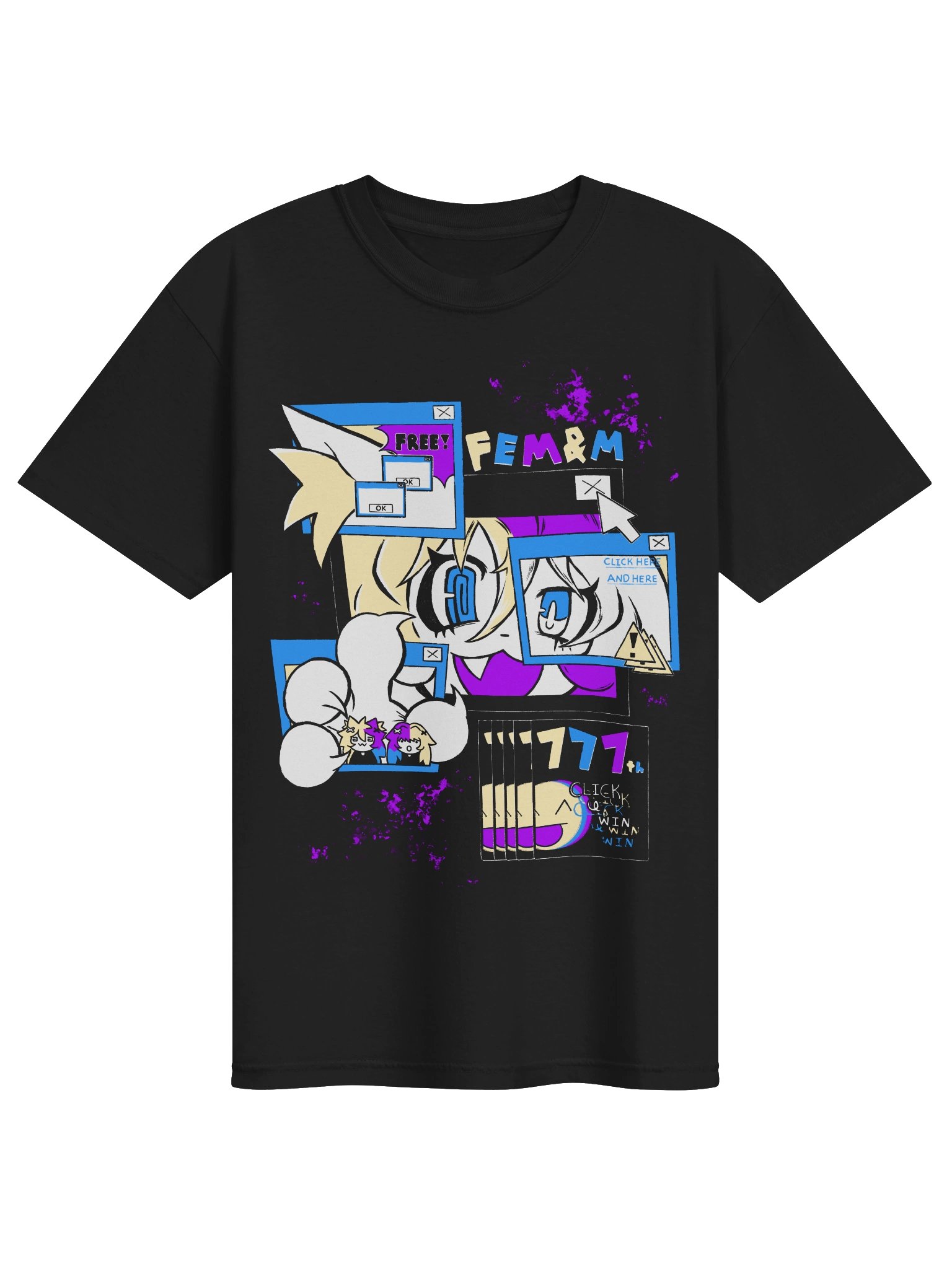 FEM&M Popup shirt product image (1)