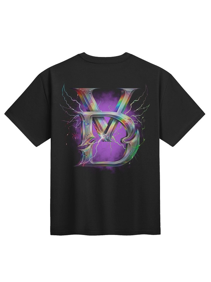 derpy blue tiger valerian oversized tee product image (2)