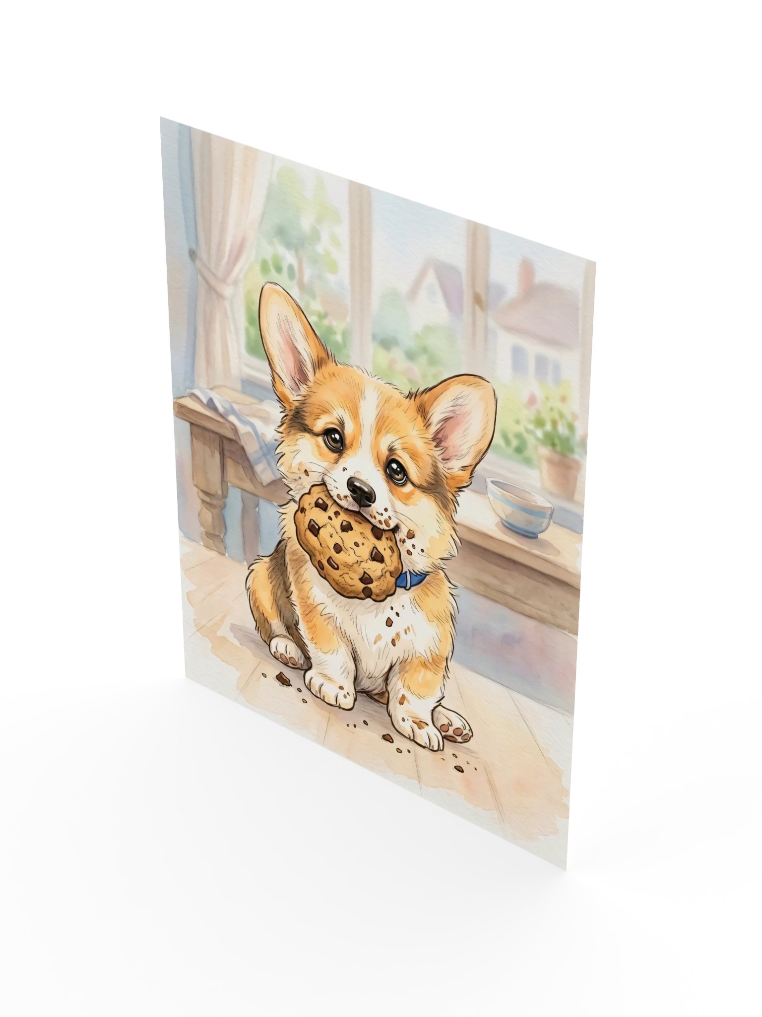 Cookie Thief Corgi Poster product image (17)