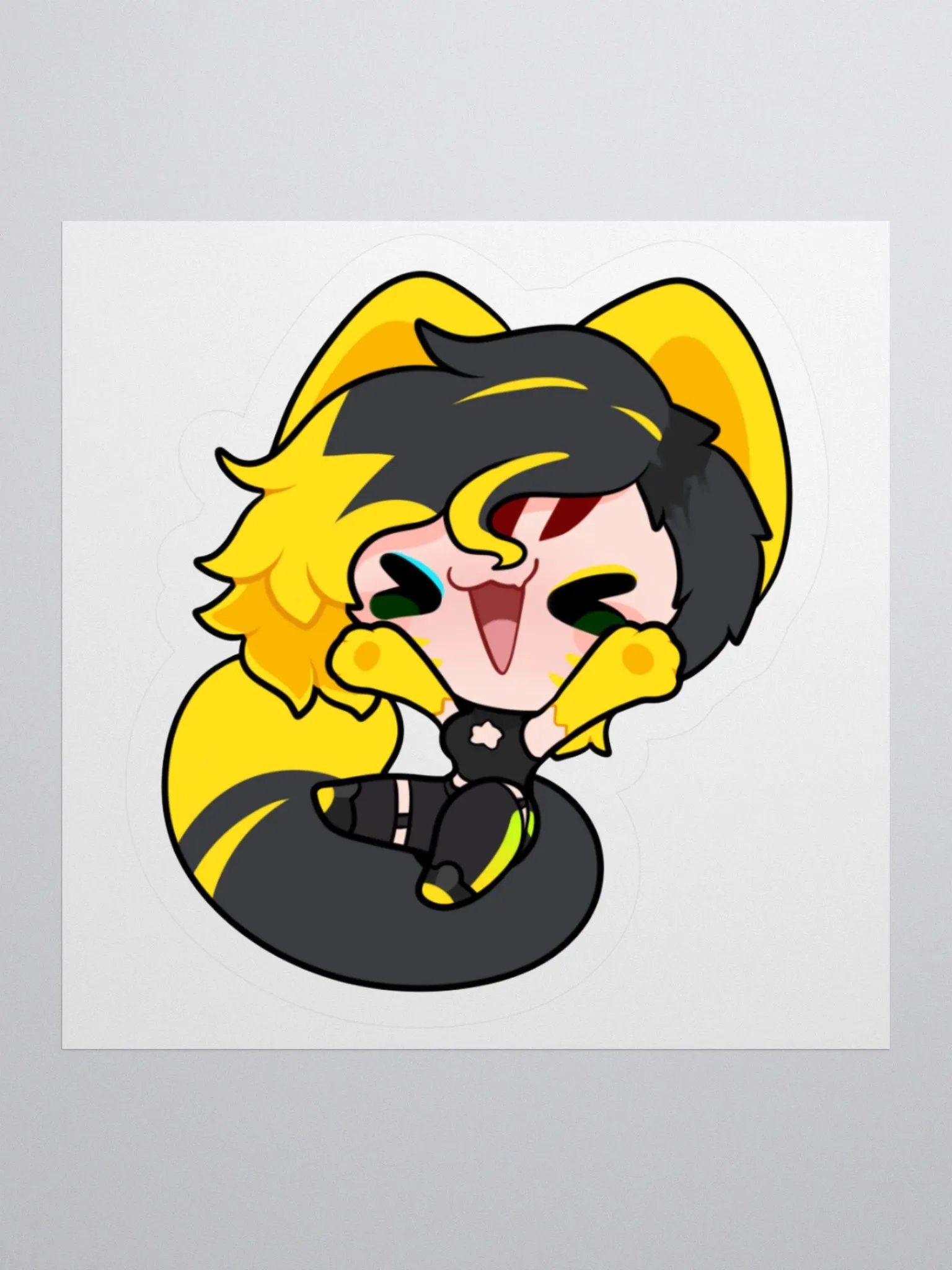 Mega - Yellow Sticker product image (1)