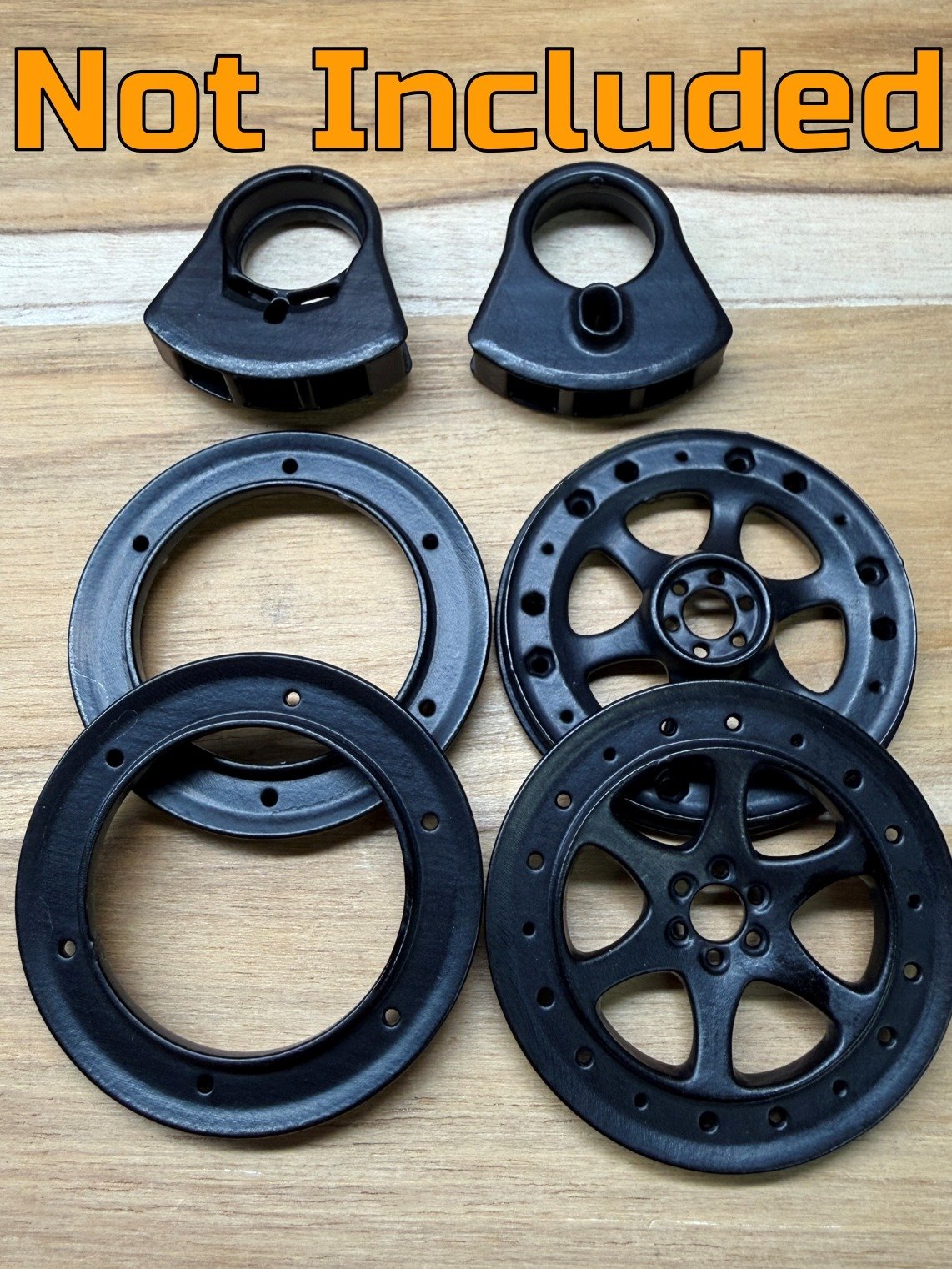 Ultimate 24 Wheel Builder's Kit - 4 Wheels (Front & Rear) PRINT YOUR OWN PLASTICS product image (6)