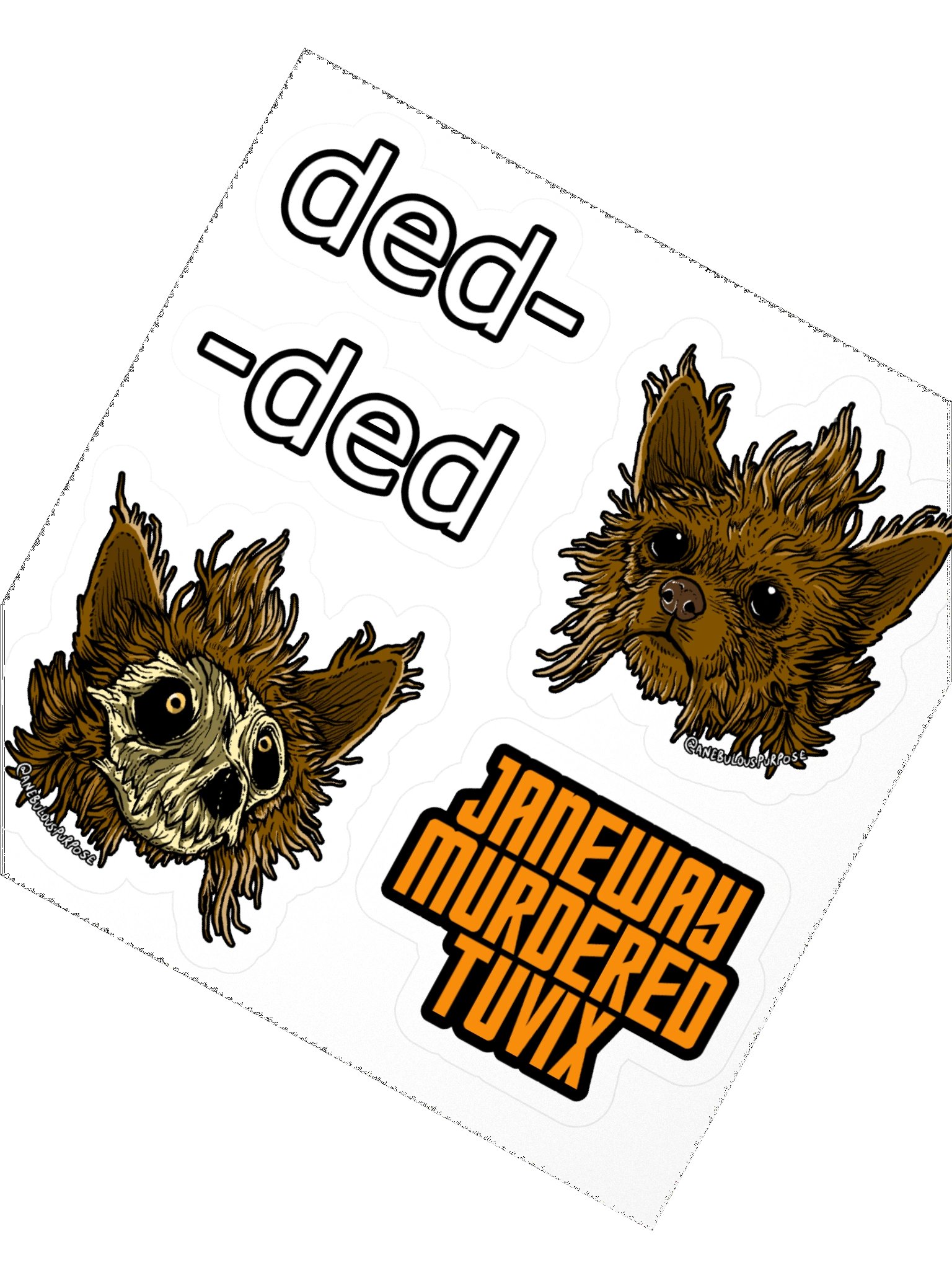 Sticker Sheet (A) 4"x4" product image (3)