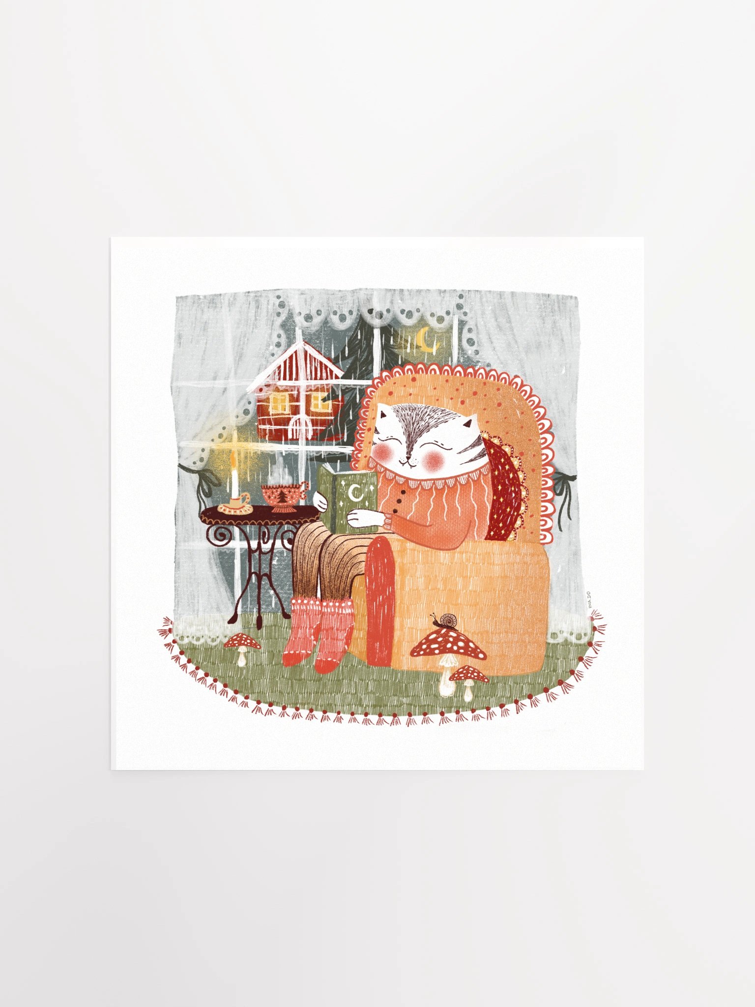 cozy cabin cat product image (3)